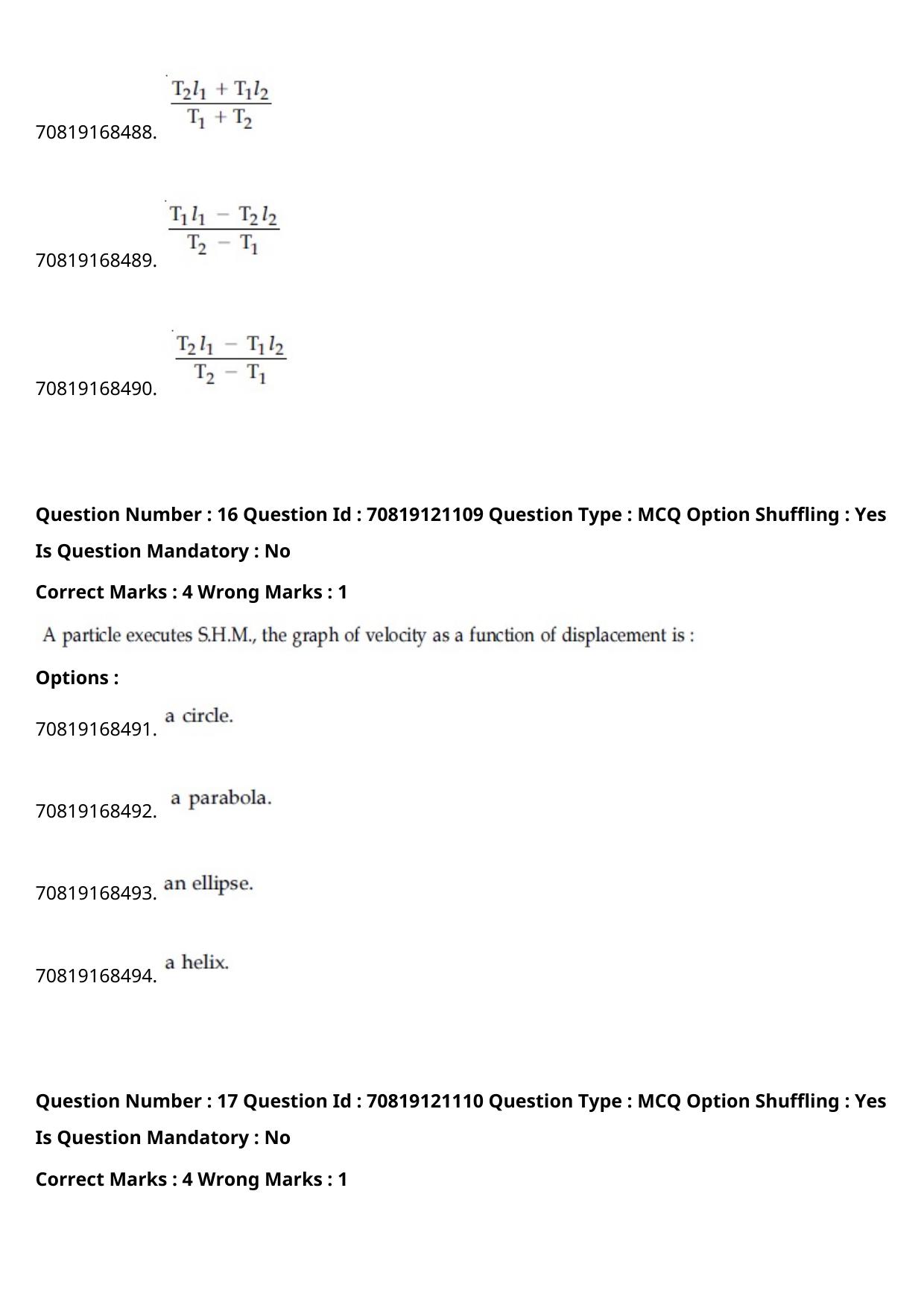 JEE Mains 2021: BTech English (Shift 2) 26-02-2021 Question Paper - Page 11