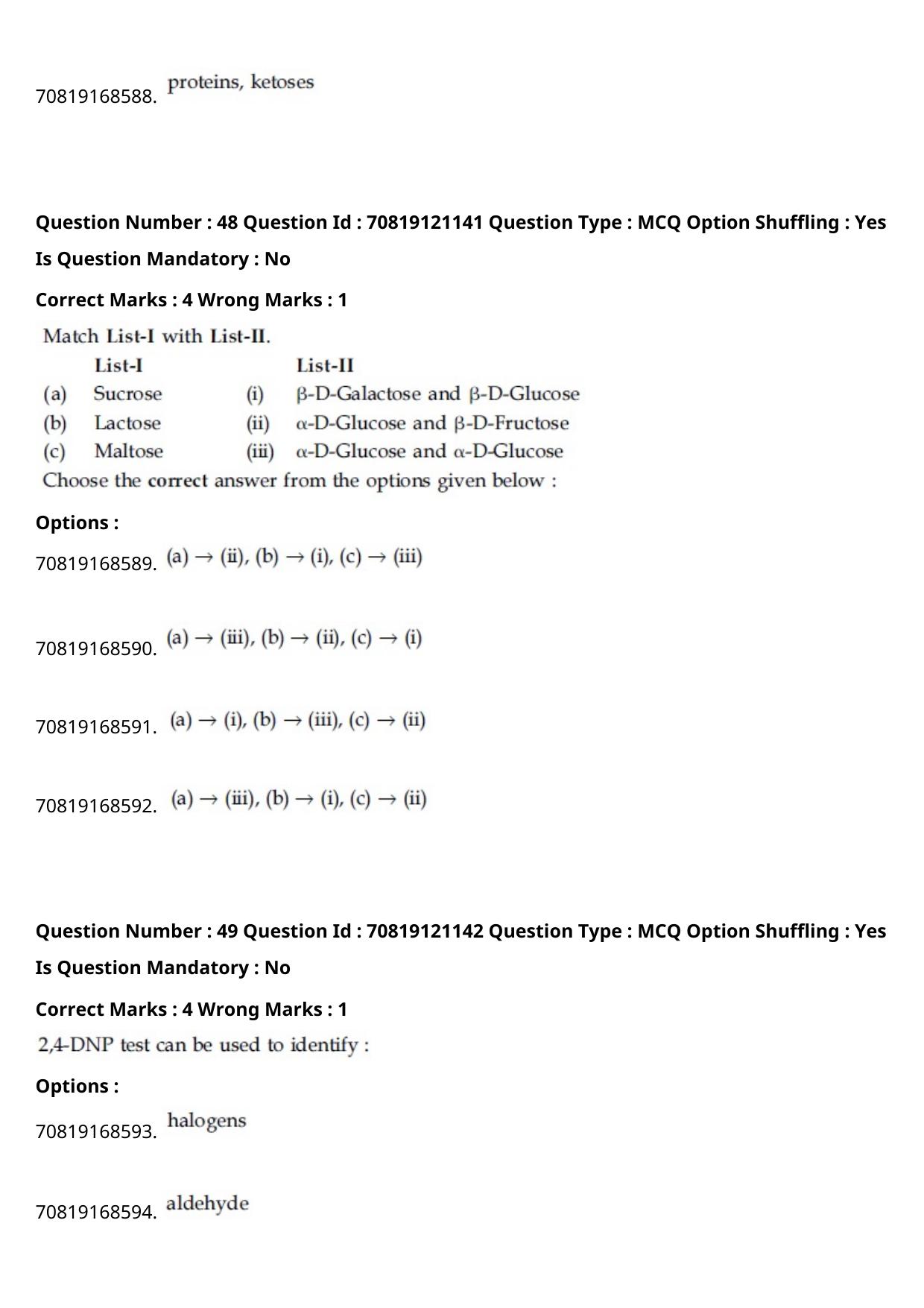 JEE Mains 2021: BTech English (Shift 2) 26-02-2021 Question Paper - Page 31