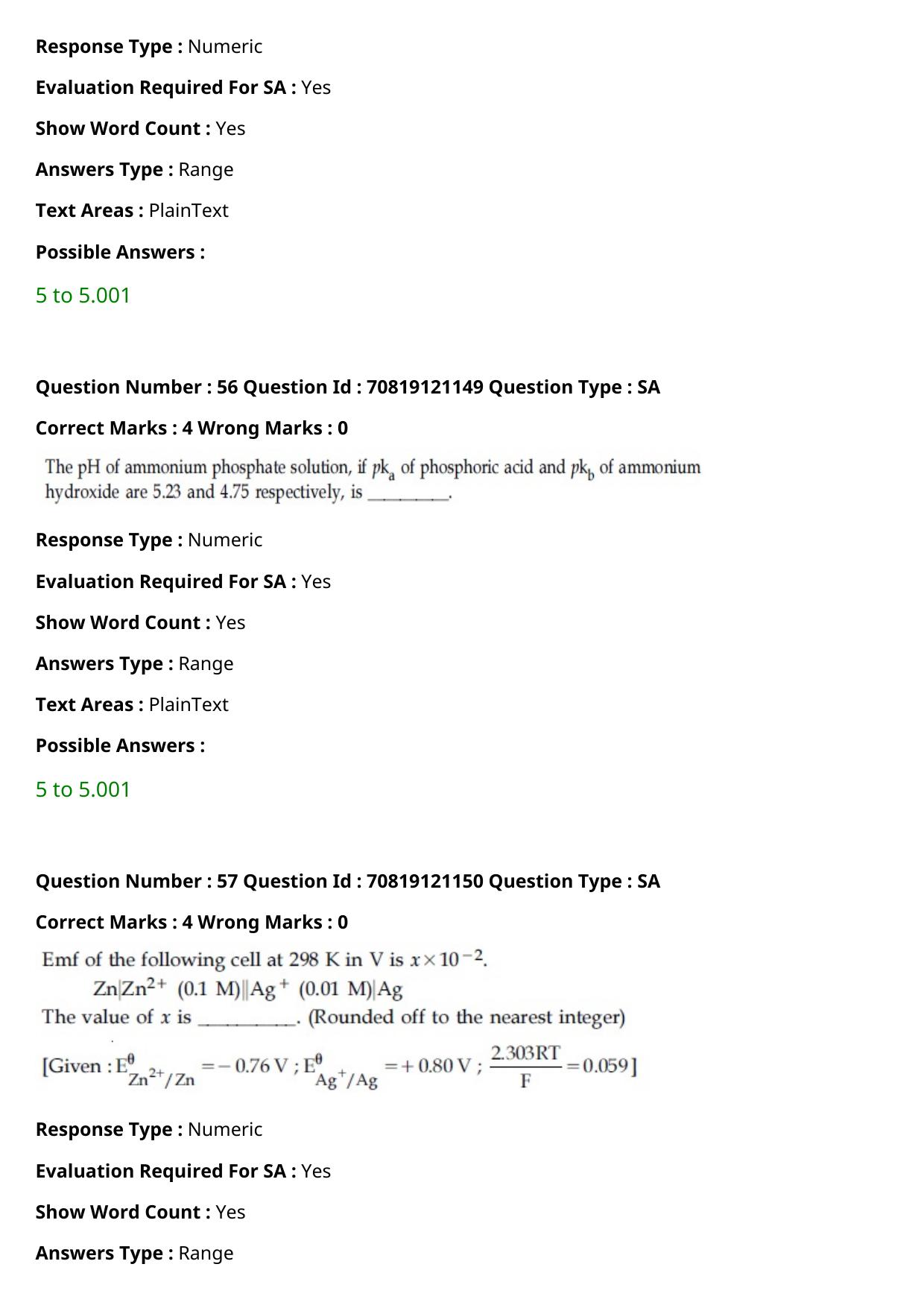 JEE Mains 2021: BTech English (Shift 2) 26-02-2021 Question Paper - Page 35