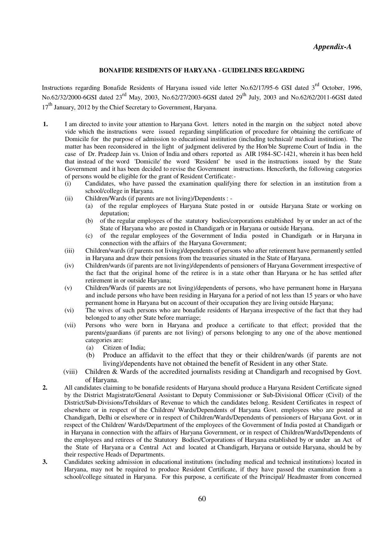 Kurukshetra University, Kurukshetra 2021-22 (Prospectus) - Page 60