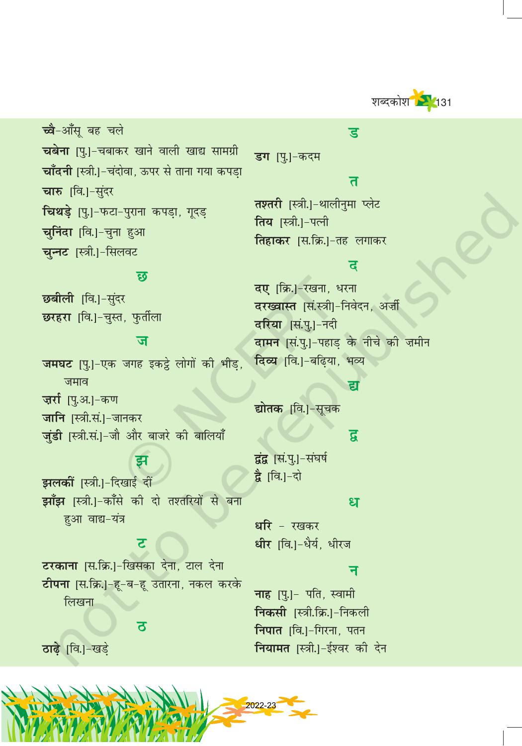 NCERT Book for Class 6 Hindi(Vasant Bhag 1) : Chapter 17-साँस – साँस में बांस - Page 14
