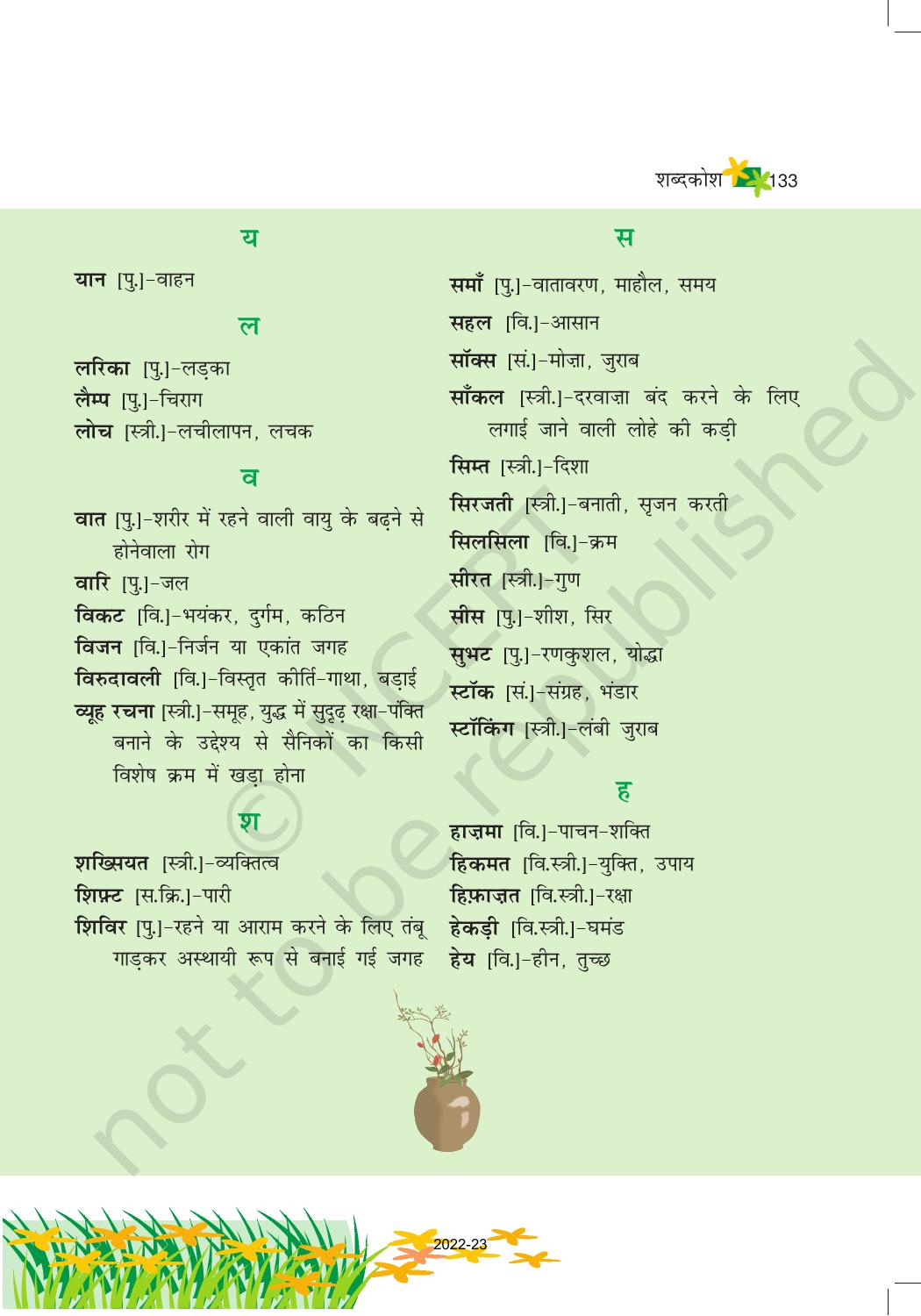 NCERT Book for Class 6 Hindi(Vasant Bhag 1) : Chapter 17-साँस – साँस में बांस - Page 16