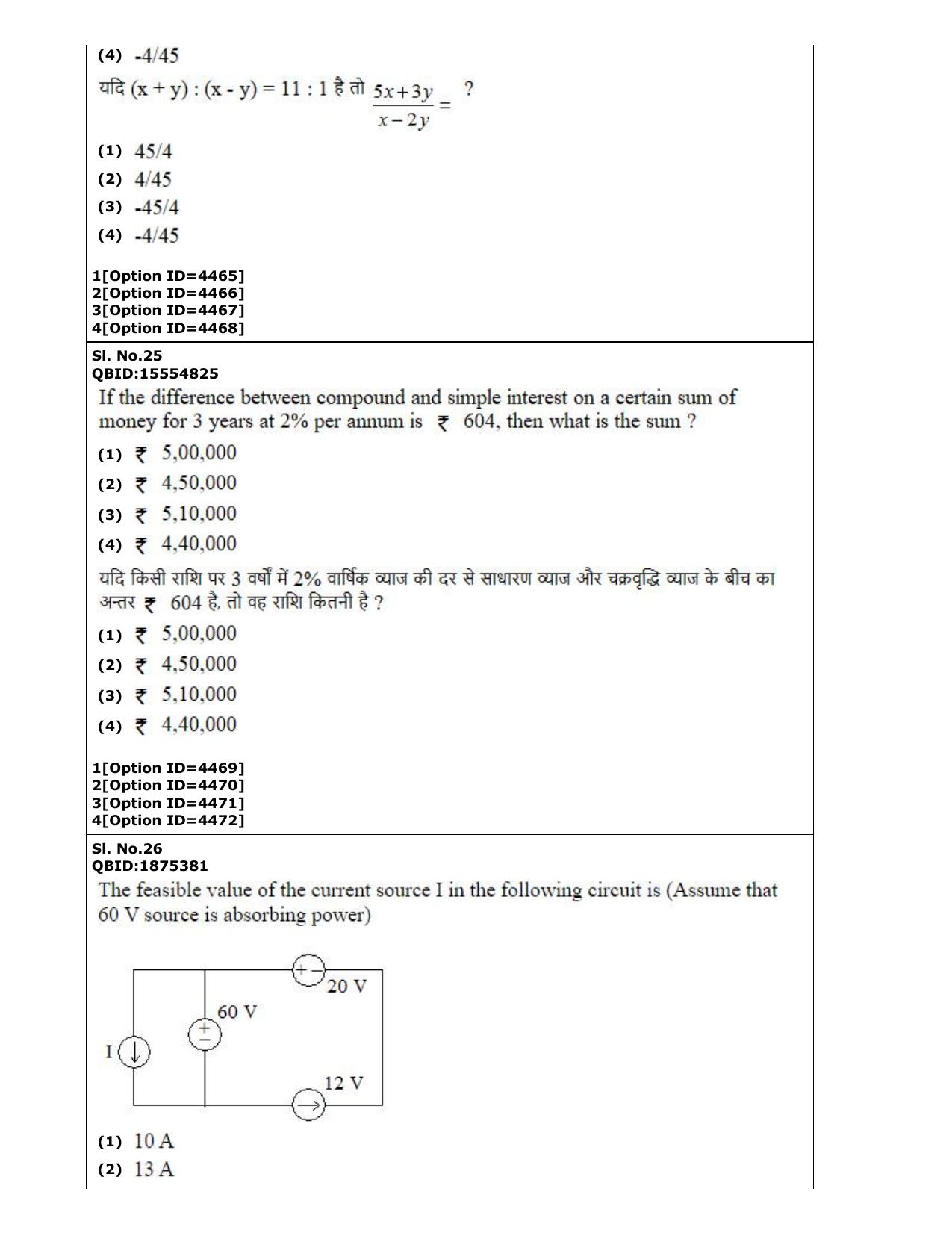 CUET (PG) 2022: PGQP-52 Electronics Design and Technology (2-09-2022) Question Paper - Page 16