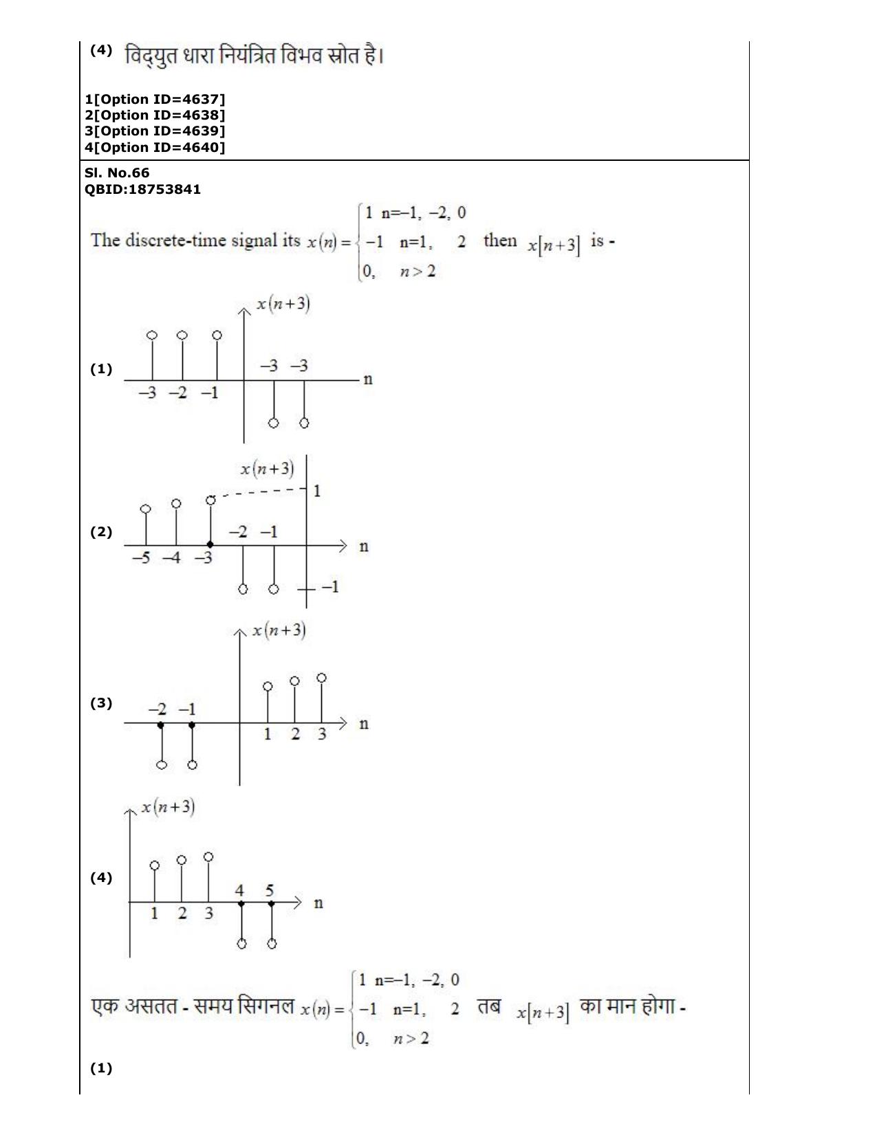 CUET (PG) 2022: PGQP-52 Electronics Design and Technology (2-09-2022) Question Paper - Page 45