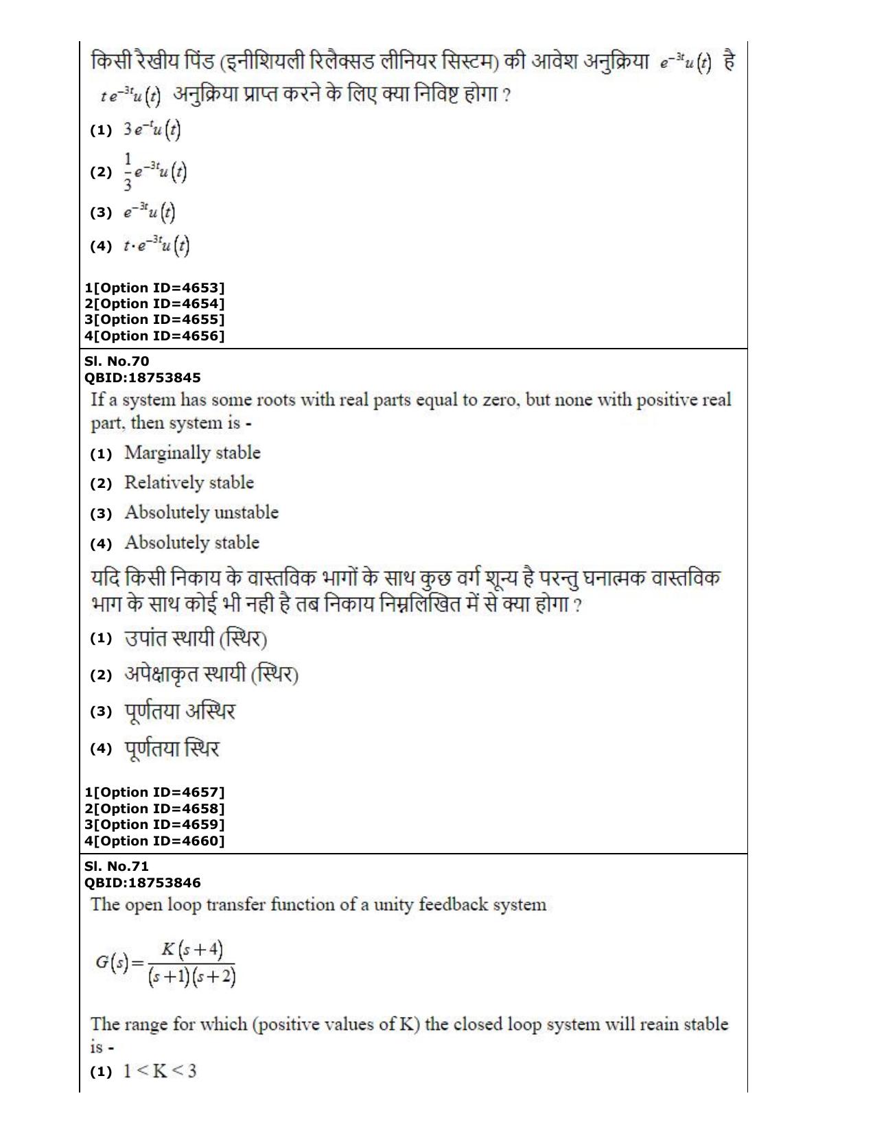 CUET (PG) 2022: PGQP-52 Electronics Design and Technology (2-09-2022) Question Paper - Page 49