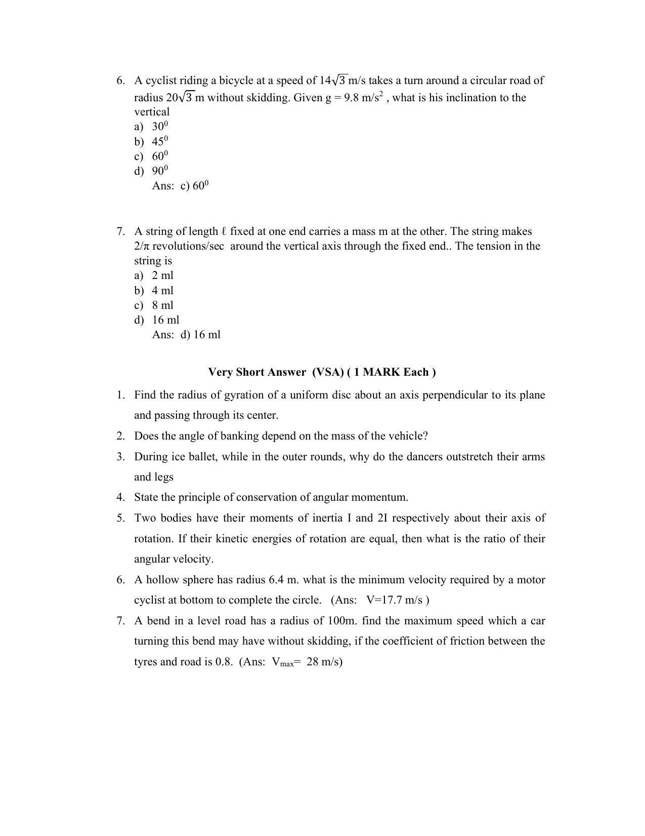 Maharashtra Board Class 12 	Physics Sample Papers - Page 3