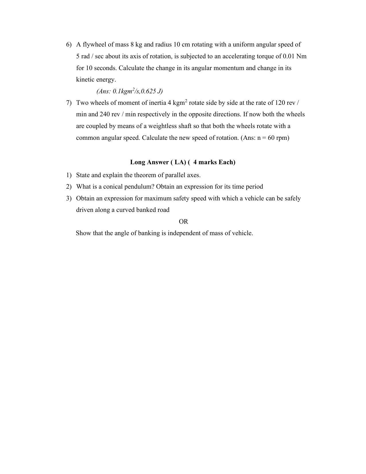 Maharashtra Board Class 12 	Physics Sample Papers - Page 5