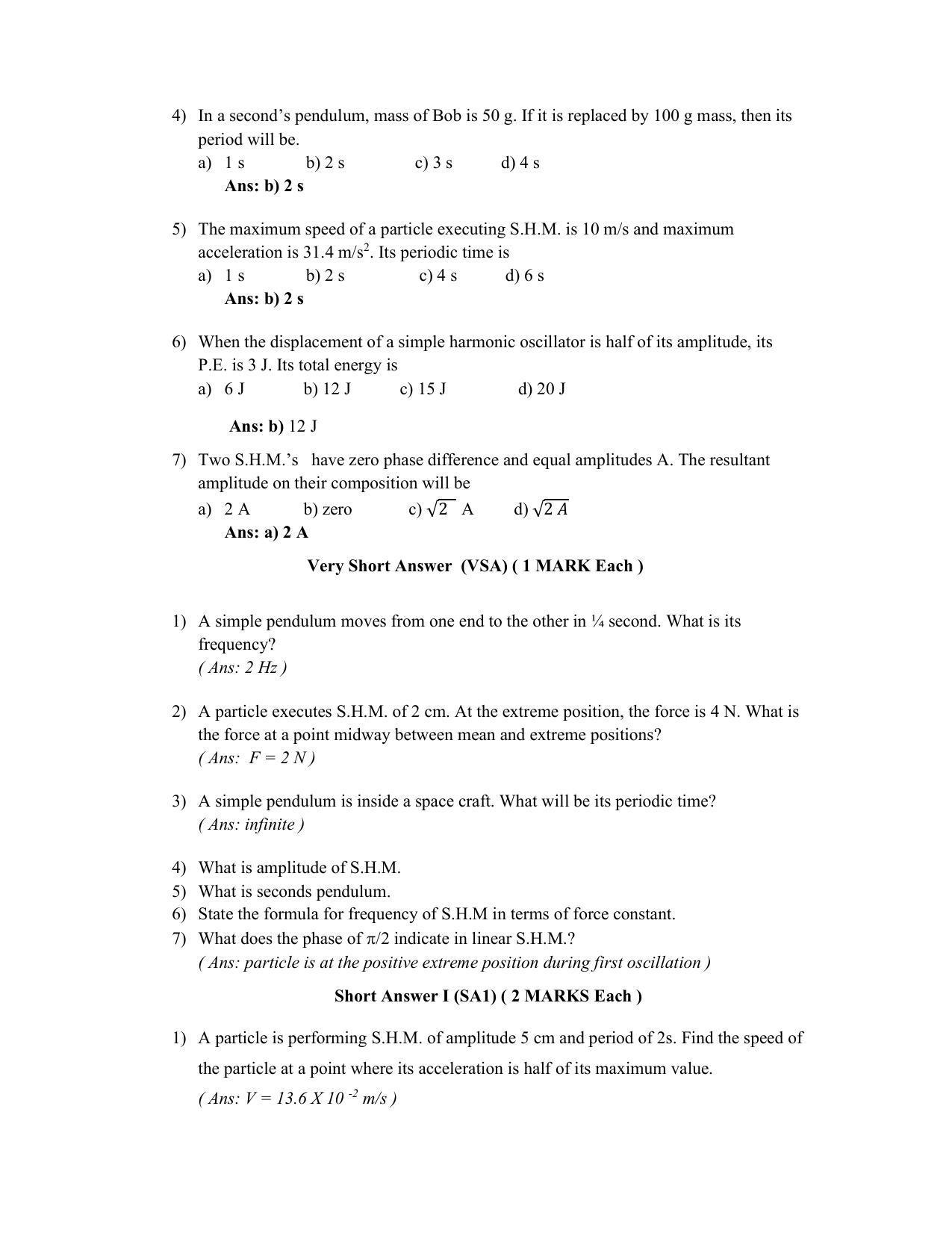Maharashtra Board Class 12 	Physics Sample Papers - Page 15