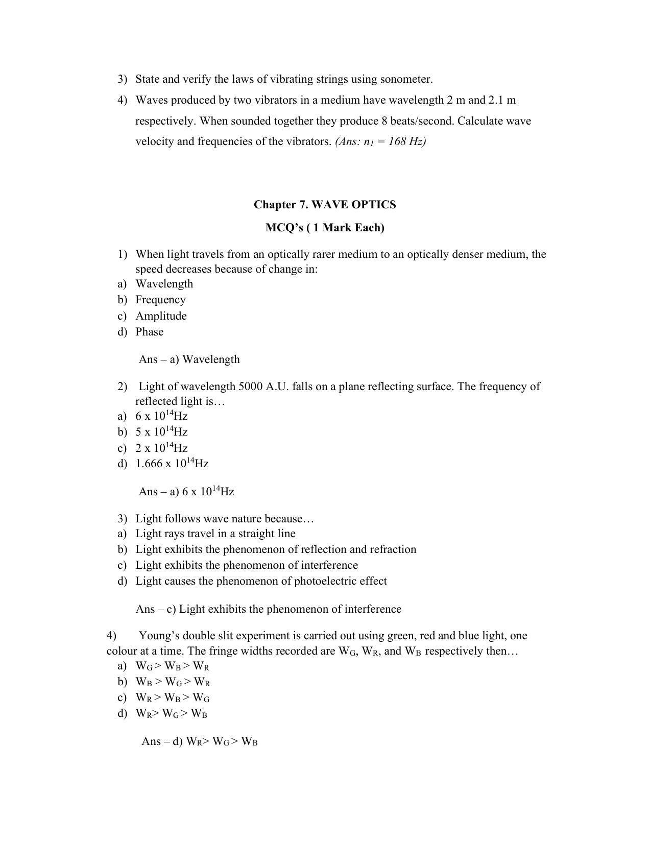 Maharashtra Board Class 12 	Physics Sample Papers - Page 20