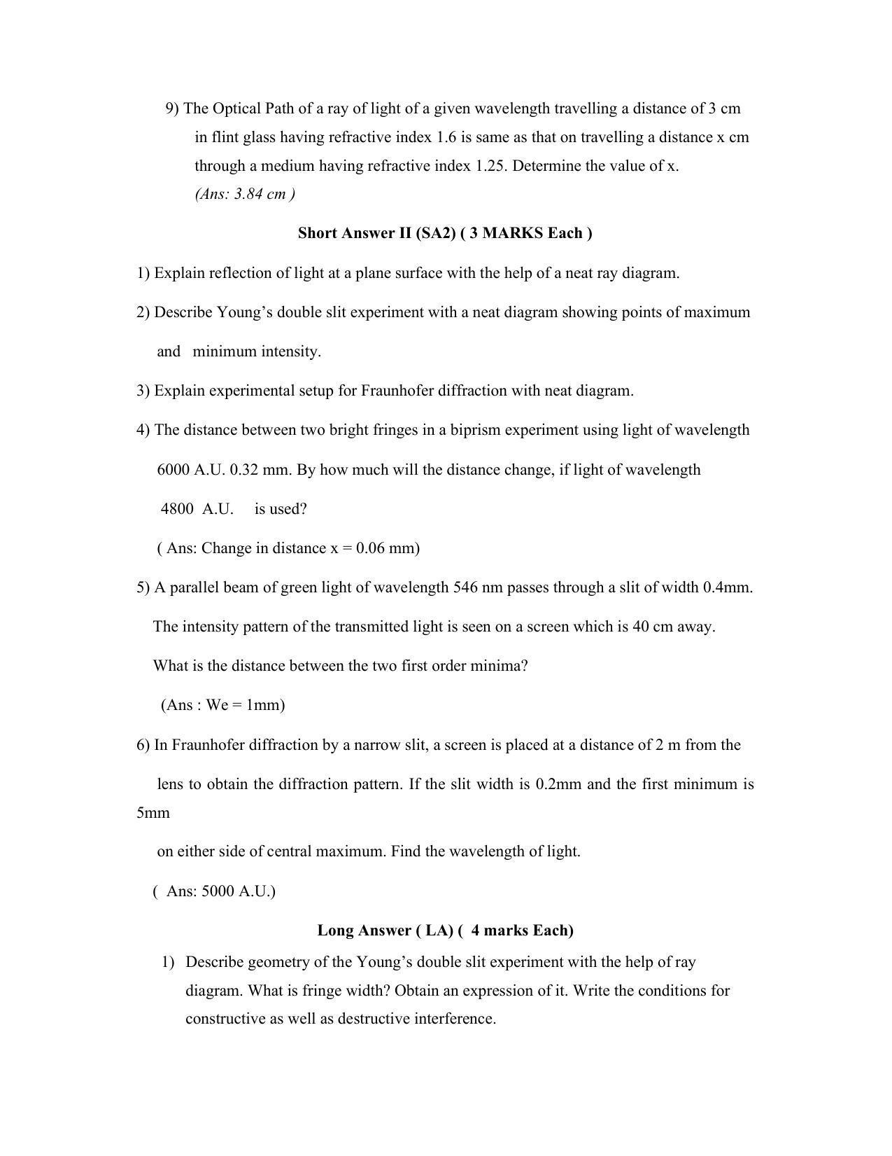 Maharashtra Board Class 12 	Physics Sample Papers - Page 23