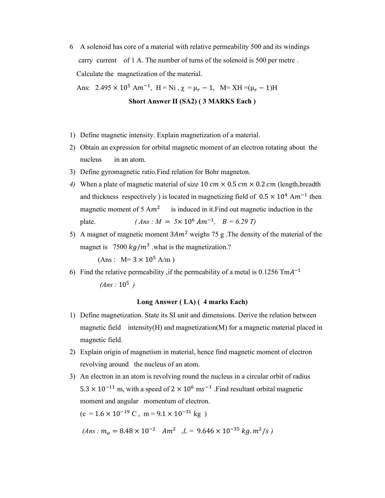 Maharashtra Board Class 12 	Physics Sample Papers - Page 36