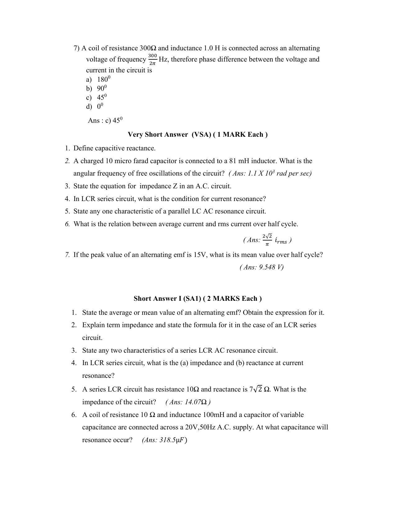 Maharashtra Board Class 12 	Physics Sample Papers - Page 41
