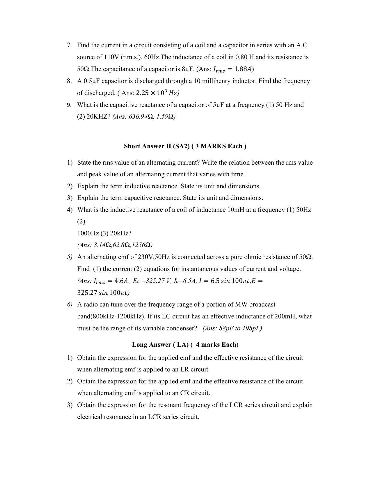 Maharashtra Board Class 12 	Physics Sample Papers - Page 42