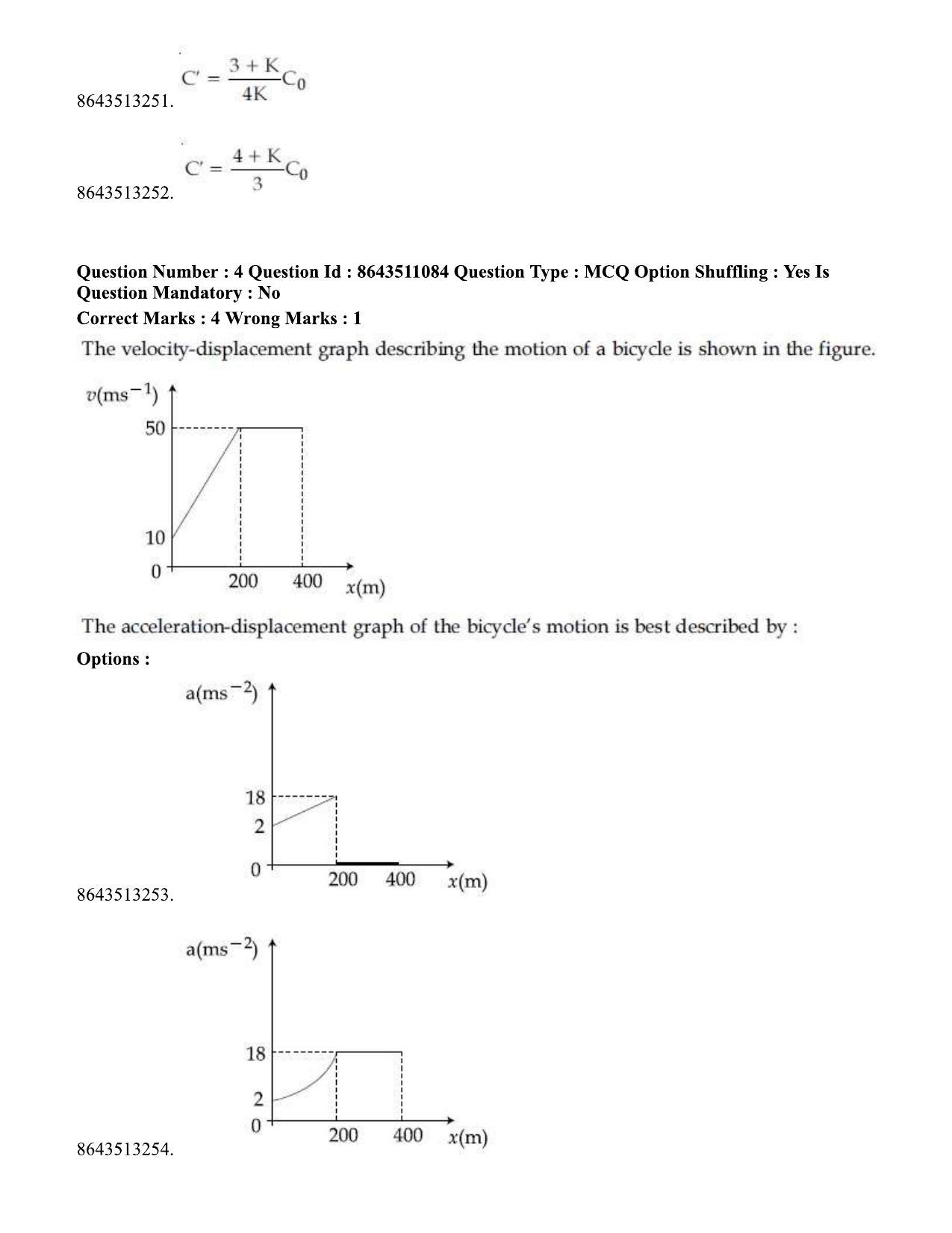 JEE Mains 2021: BTech Hindi (P.A) (Shift 1) 16-03-2021 Question Paper - Page 5