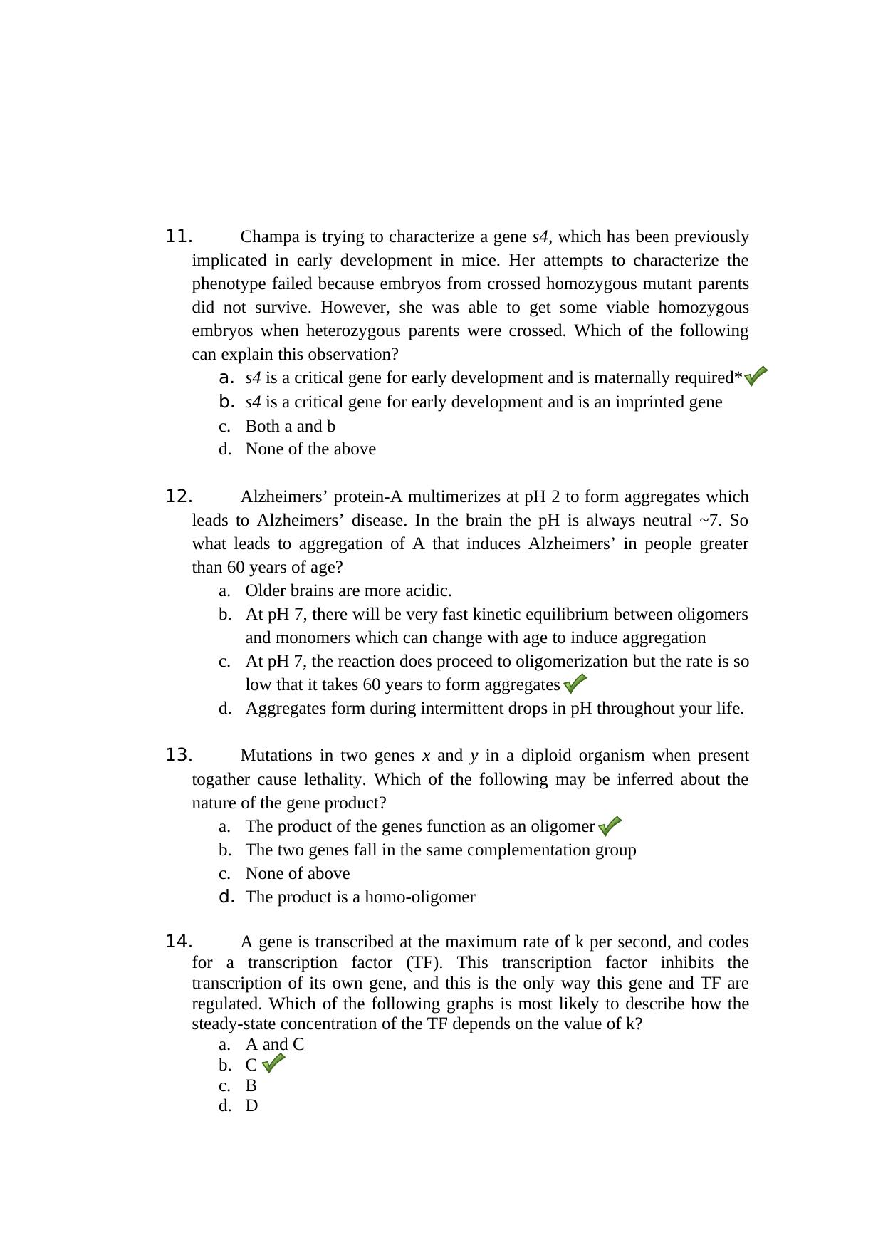 JGEEBILS Biology Answer Keys 2012 - Page 9