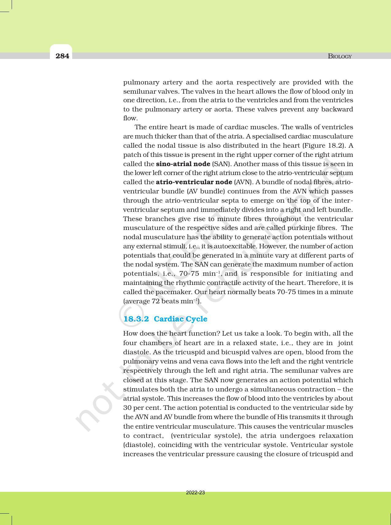 NCERT Book for Class 11 Biology Chapter 18 Body Fluids and Circulation - Page 7