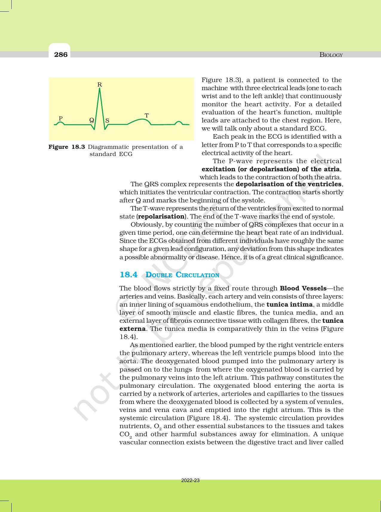 NCERT Book for Class 11 Biology Chapter 18 Body Fluids and Circulation - Page 9
