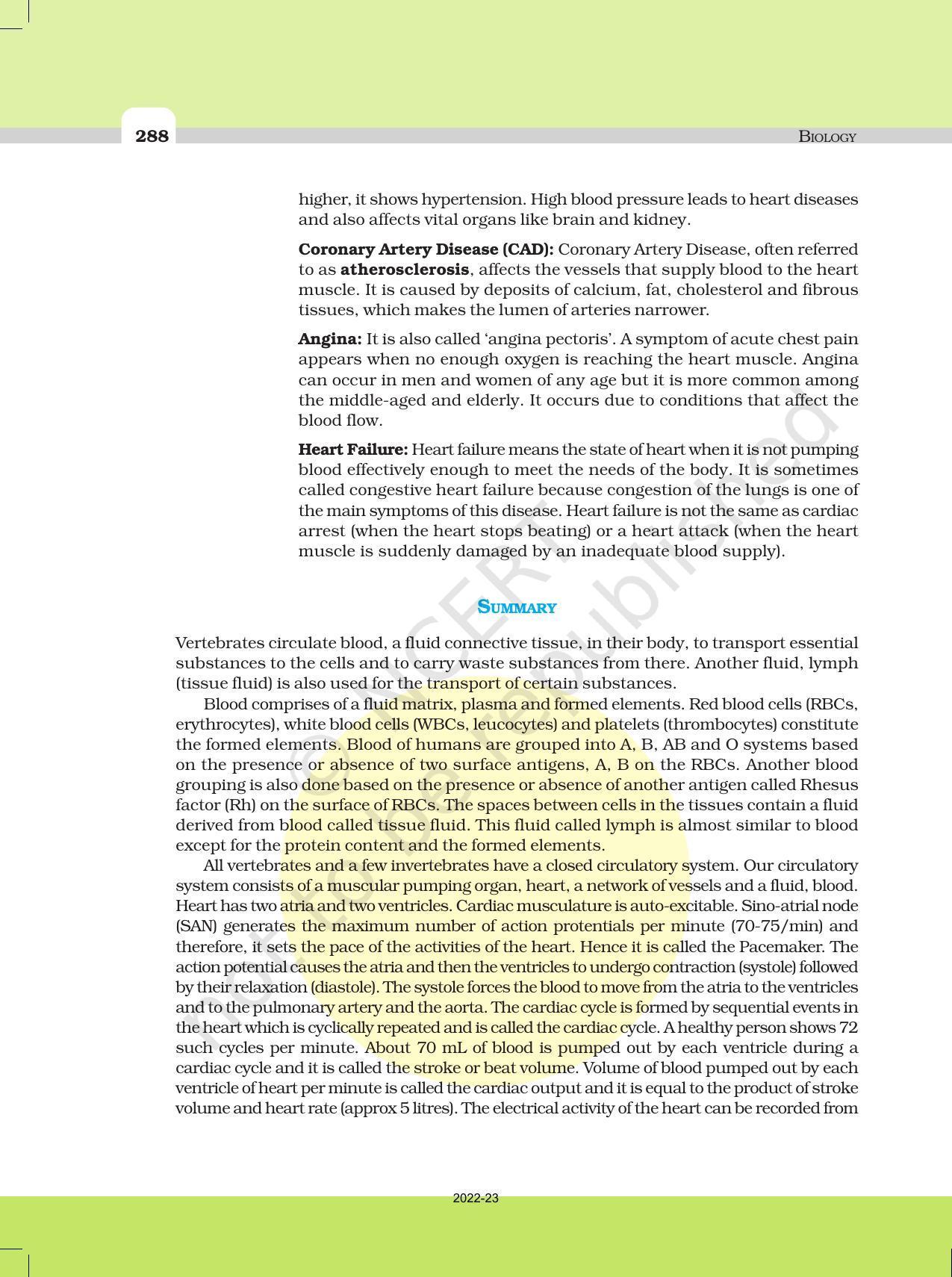 NCERT Book for Class 11 Biology Chapter 18 Body Fluids and Circulation - Page 11