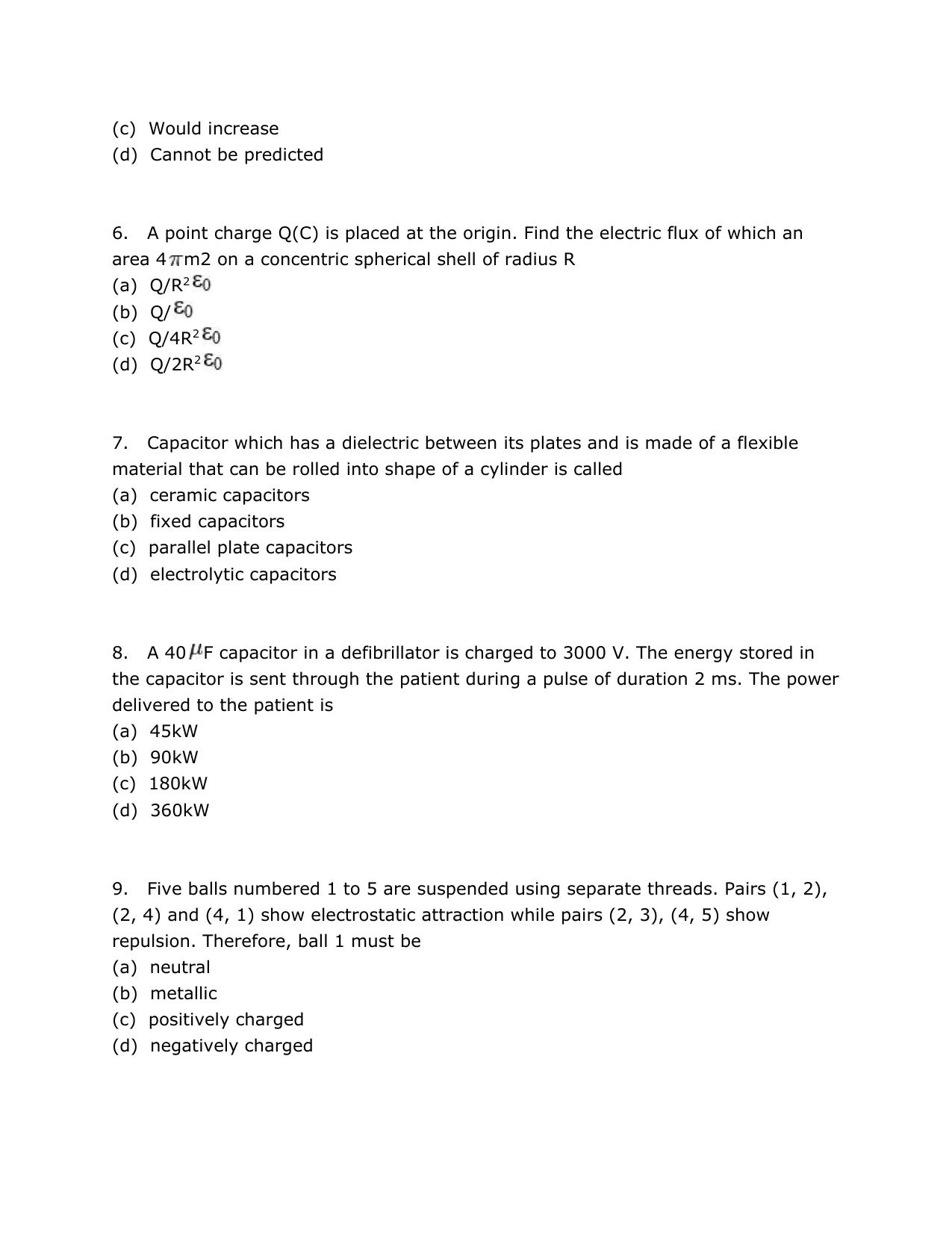 SRMJEEE Model Question Paper - Page 2