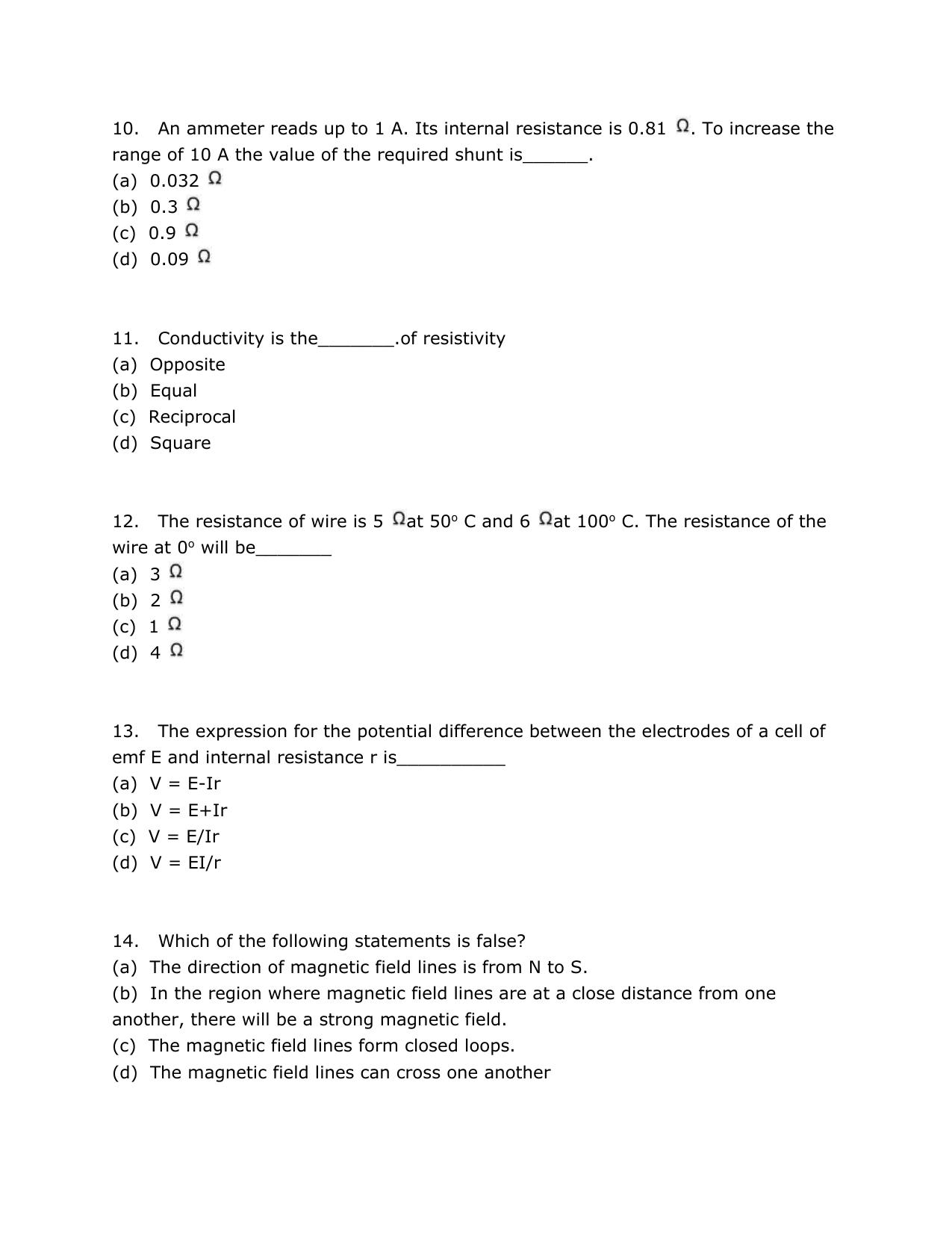 SRMJEEE Model Question Paper - Page 3