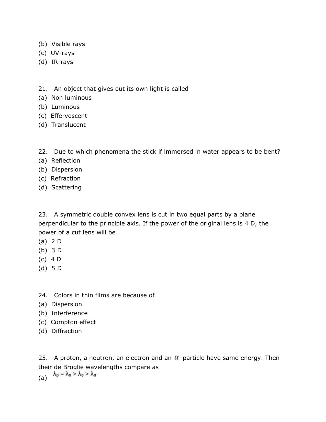 SRMJEEE Model Question Paper - Page 5