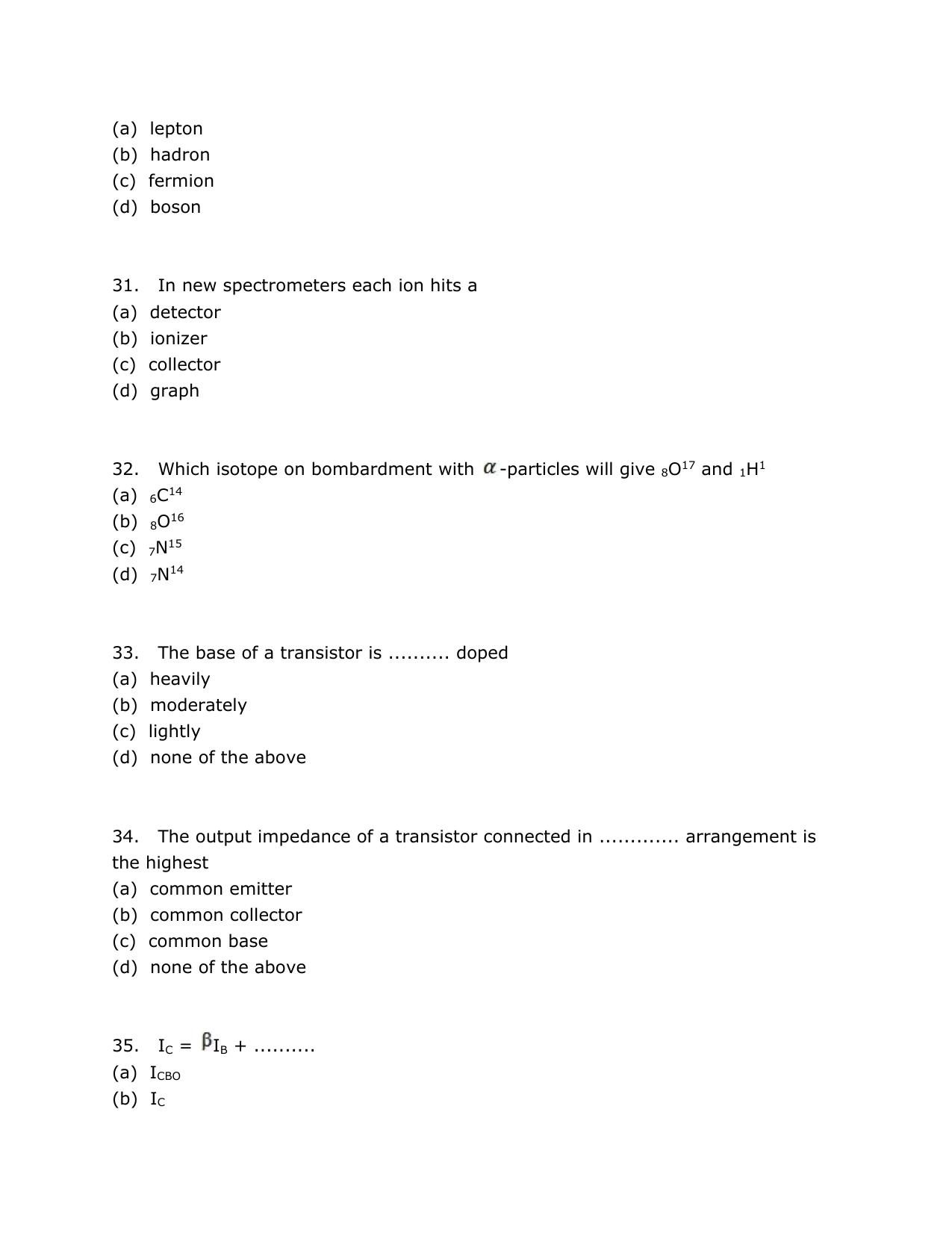 SRMJEEE Model Question Paper - Page 7