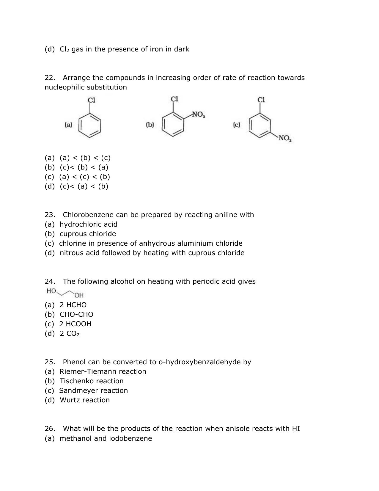 SRMJEEE Model Question Paper - Page 12