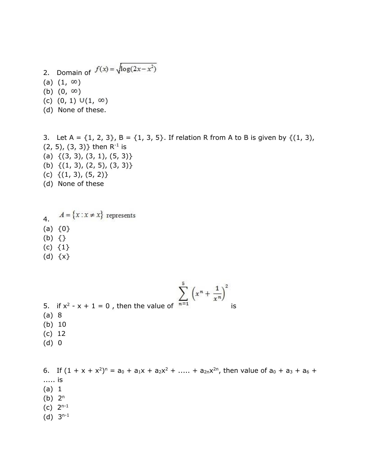 SRMJEEE Model Question Paper - Page 15