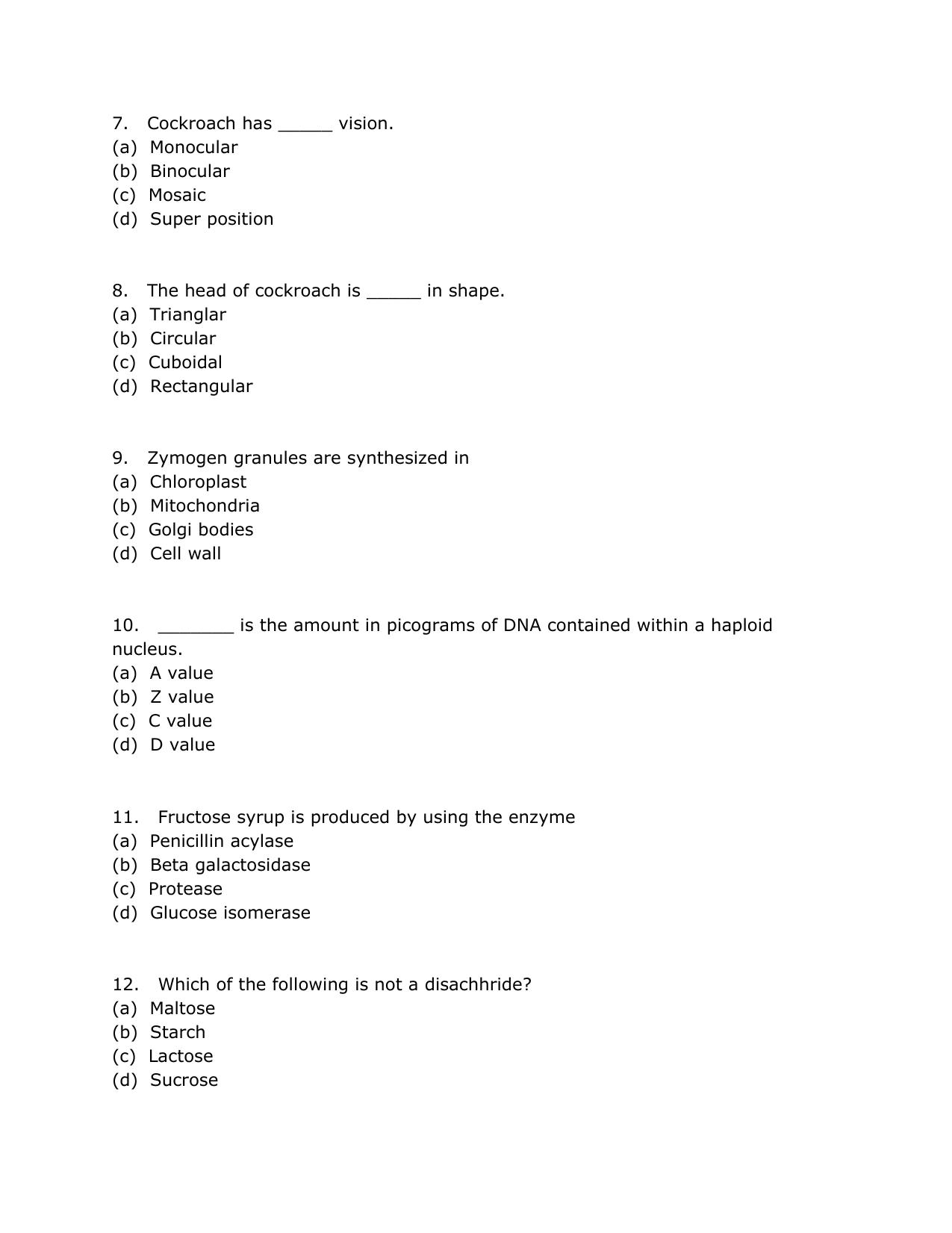 SRMJEEE Model Question Paper - Page 25
