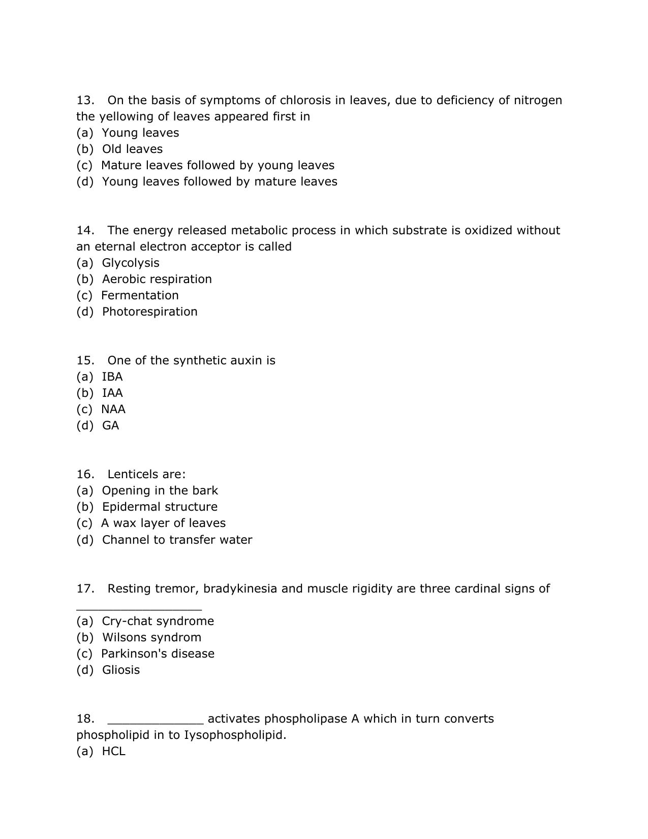 SRMJEEE Model Question Paper - Page 26