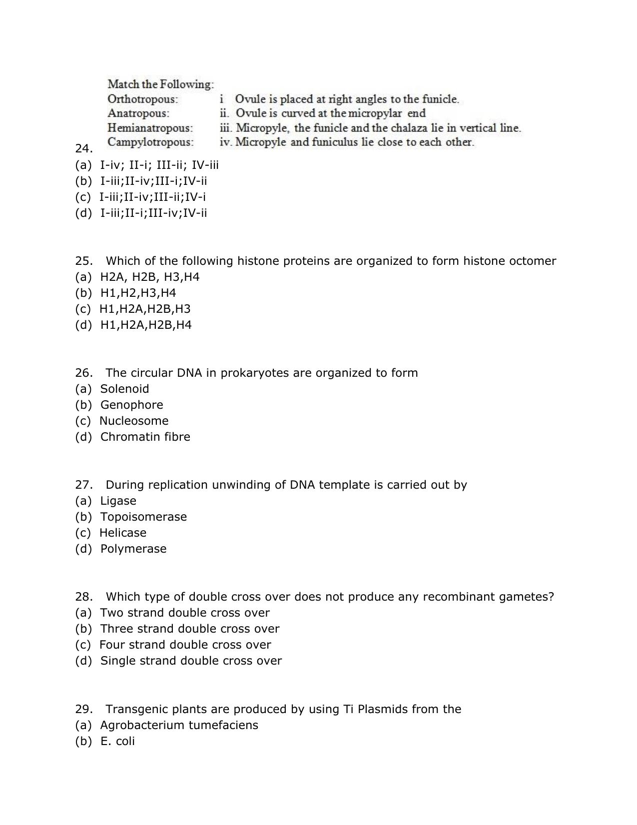 SRMJEEE Model Question Paper - Page 28