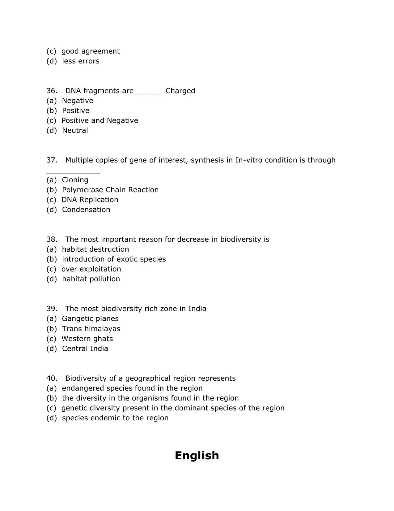 SRMJEEE Model Question Paper - Page 30