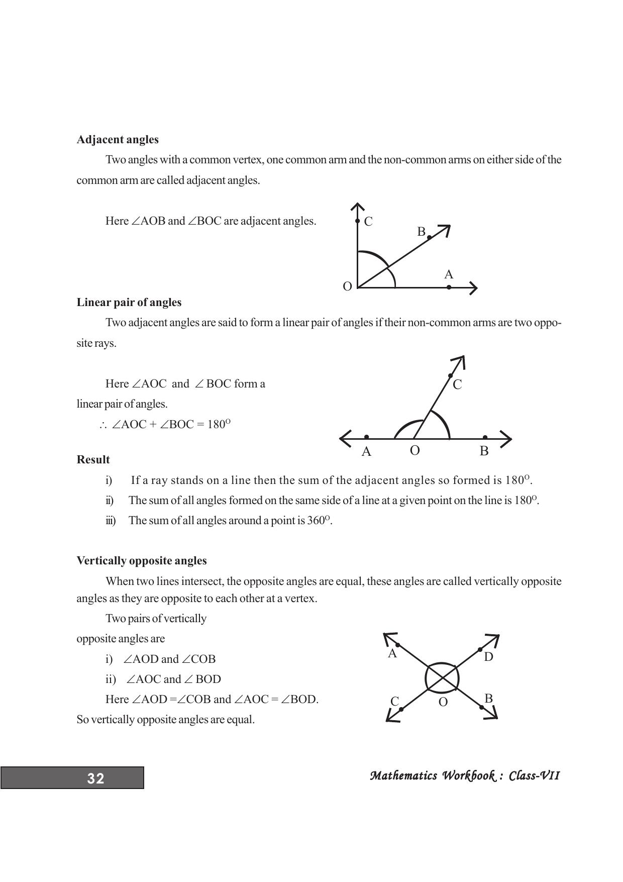 Tripura Board Class 7 Math English Version Workbooks - Page 36