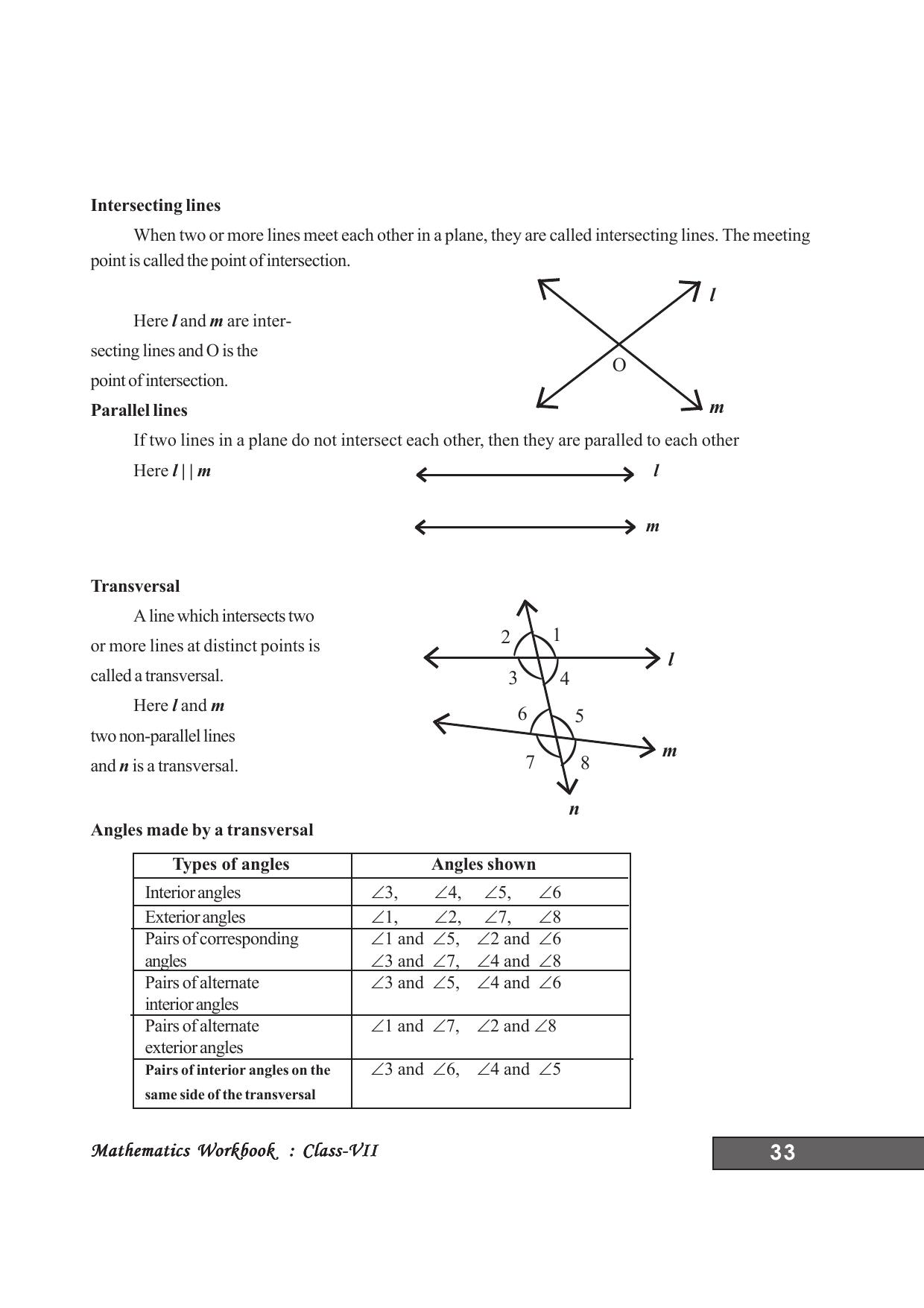 Tripura Board Class 7 Math English Version Workbooks - Page 37