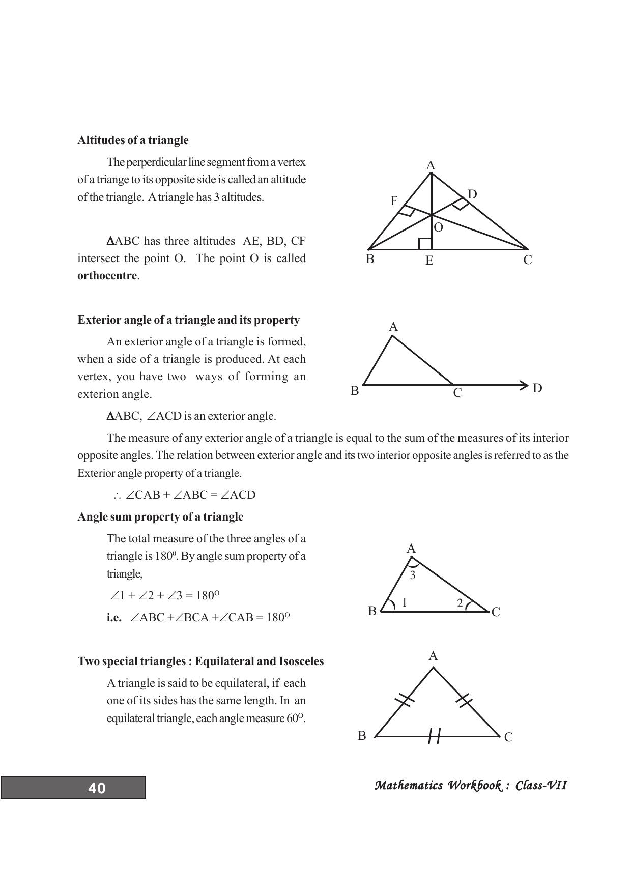 Tripura Board Class 7 Math English Version Workbooks - Page 44