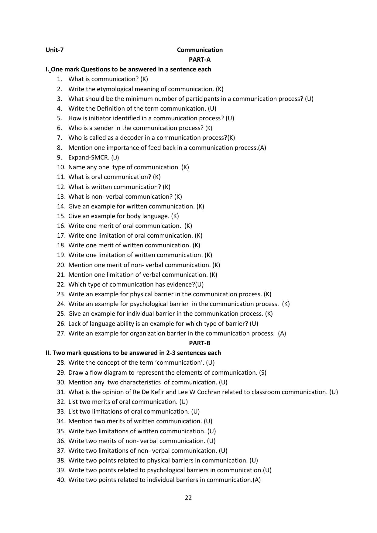 Karnataka 2nd PUC Question Bank for Education - Page 22