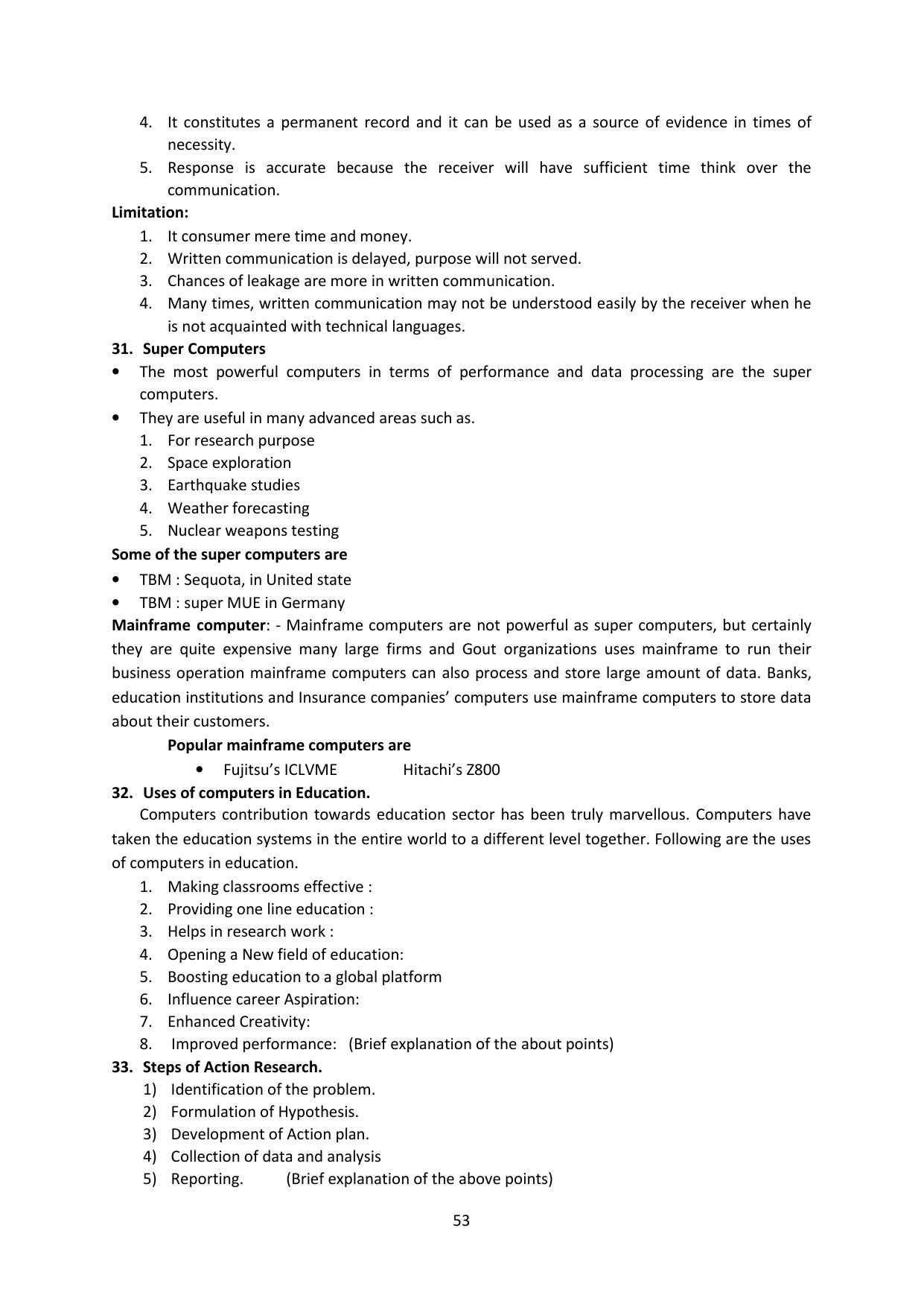 Karnataka 2nd PUC Question Bank for Education - Page 53