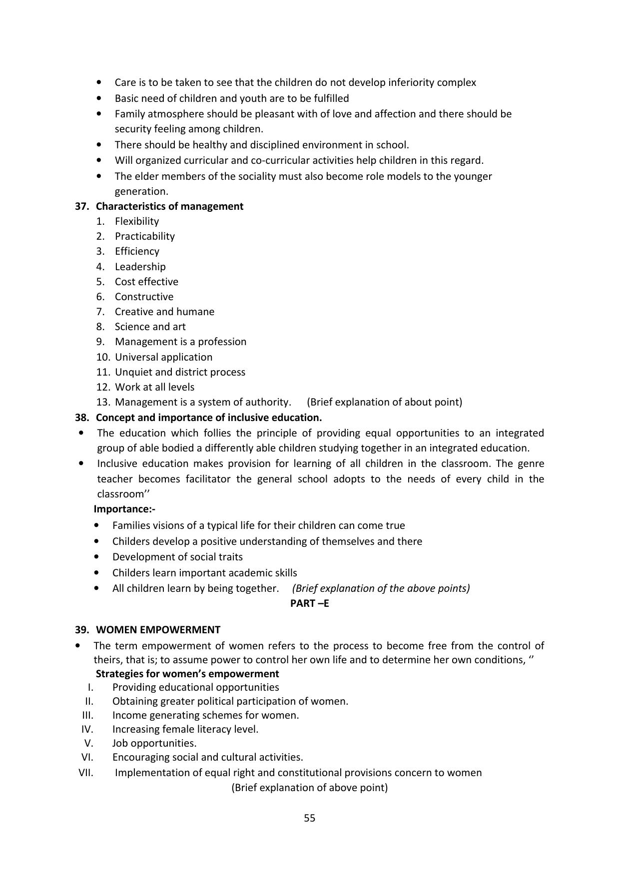 Karnataka 2nd PUC Question Bank for Education - Page 55