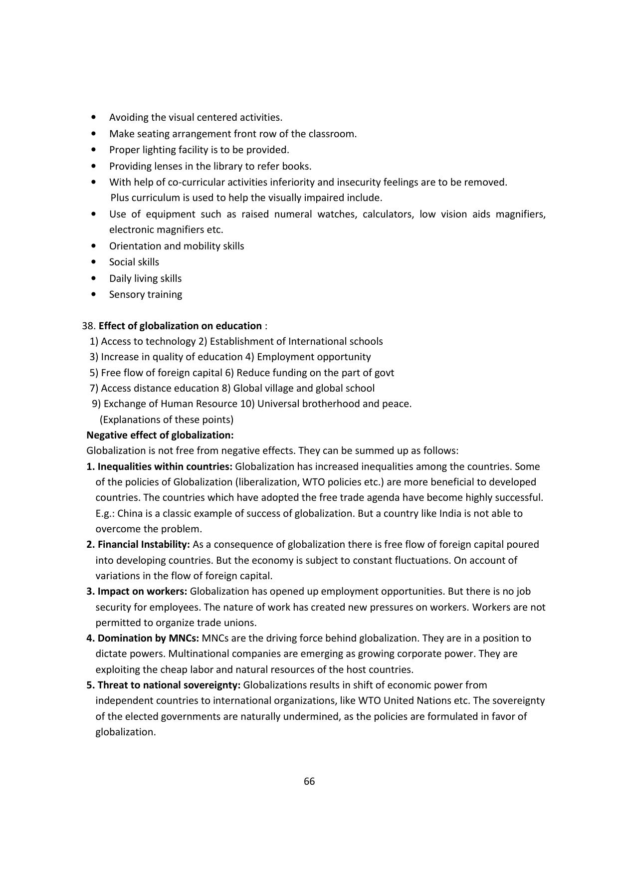 Karnataka 2nd PUC Question Bank for Education - Page 66