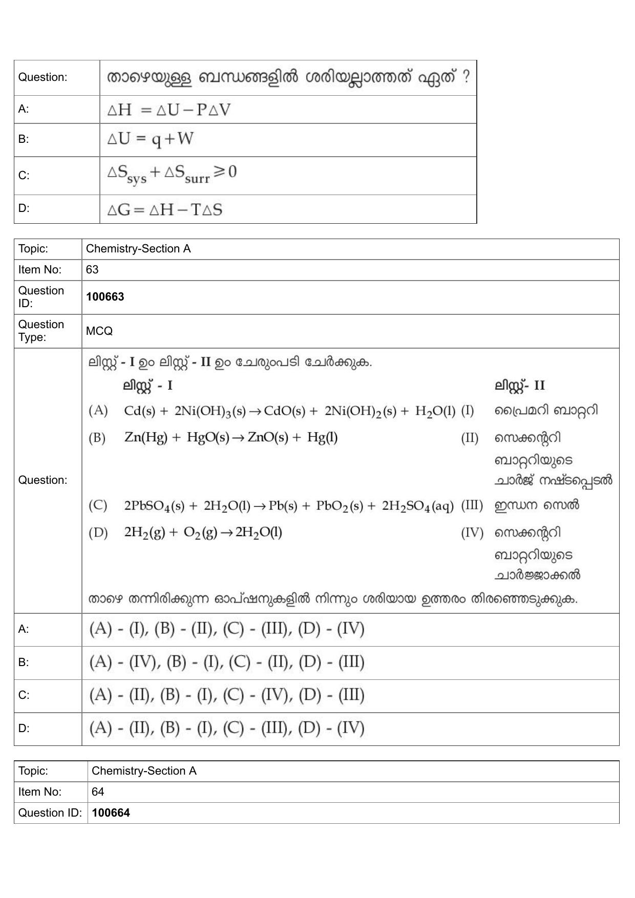 JEE Mains 2022: BTech Malayalam (Shift 1) 28-07-2022 Question Paper - Page 28