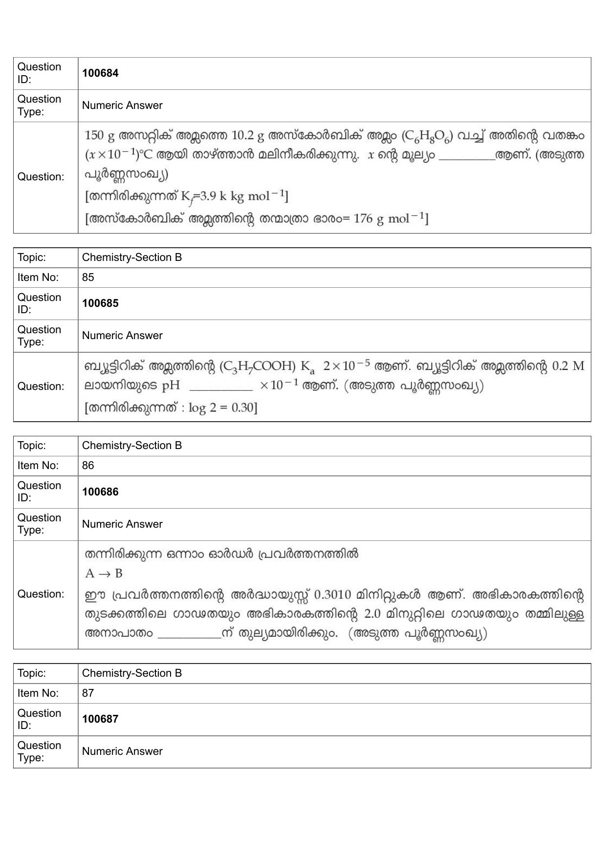 JEE Mains 2022: BTech Malayalam (Shift 1) 28-07-2022 Question Paper - Page 41
