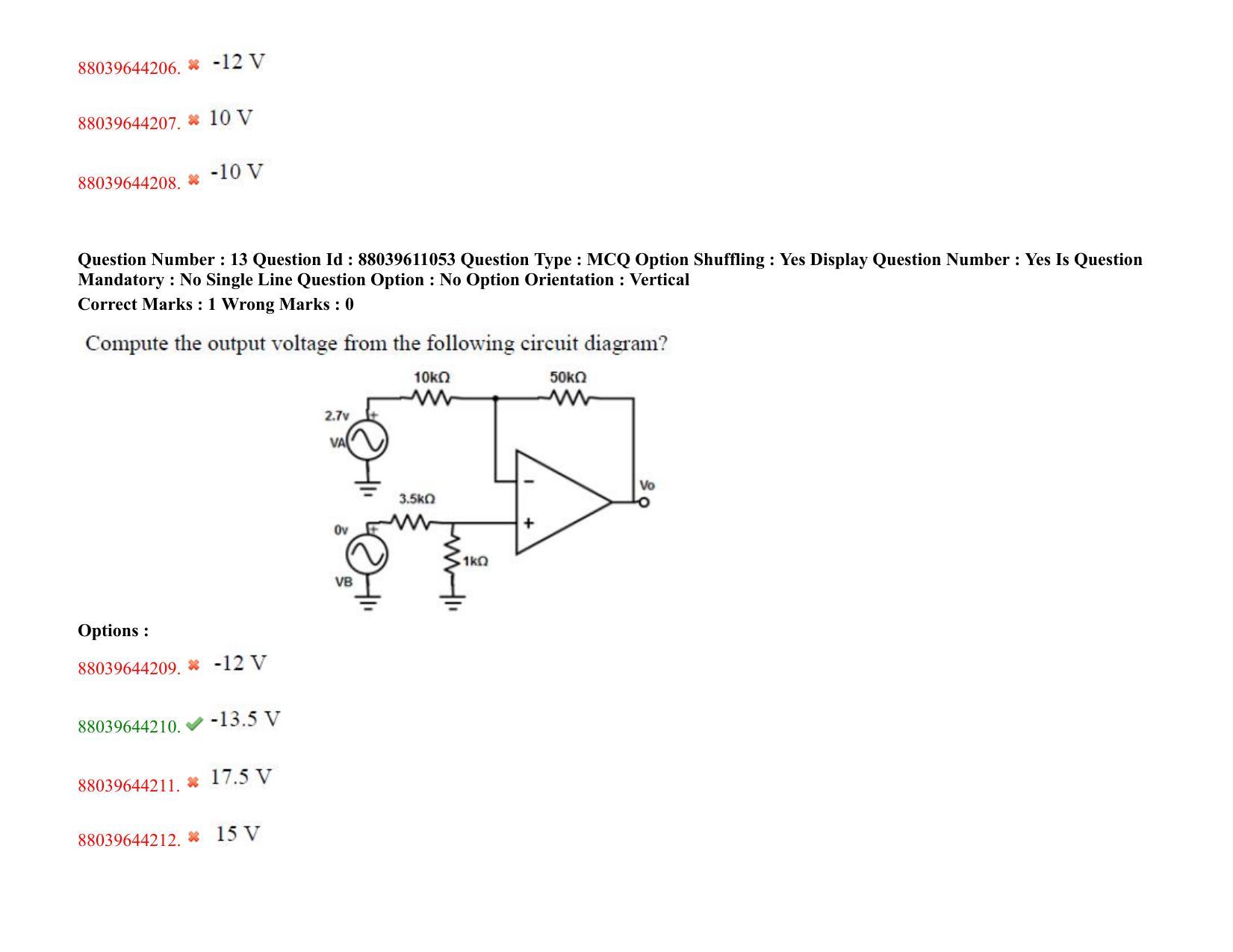 TS PGECET 2020: Electronics and Communication Engineering Question Papers - Page 10
