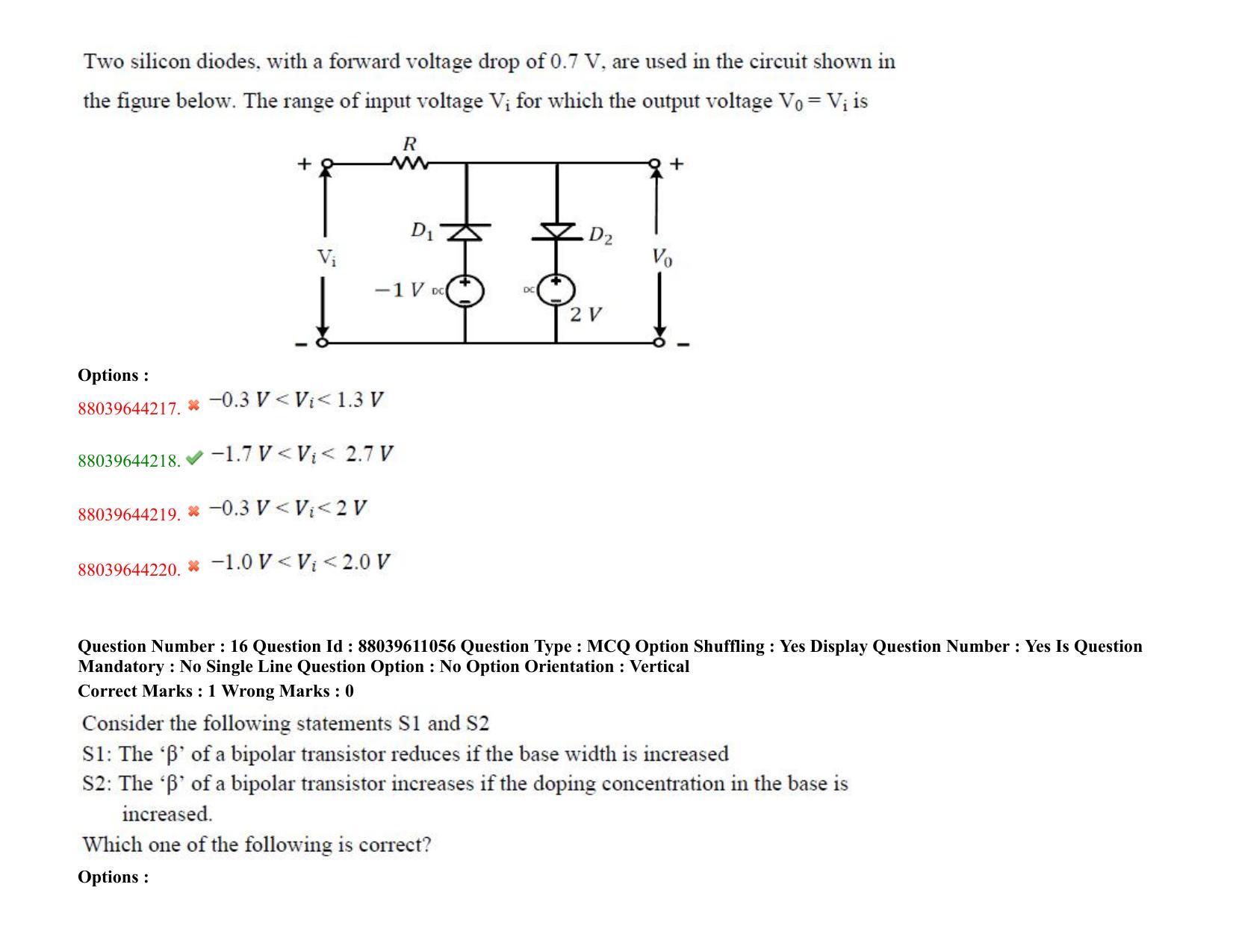 TS PGECET 2020: Electronics and Communication Engineering Question Papers - Page 12