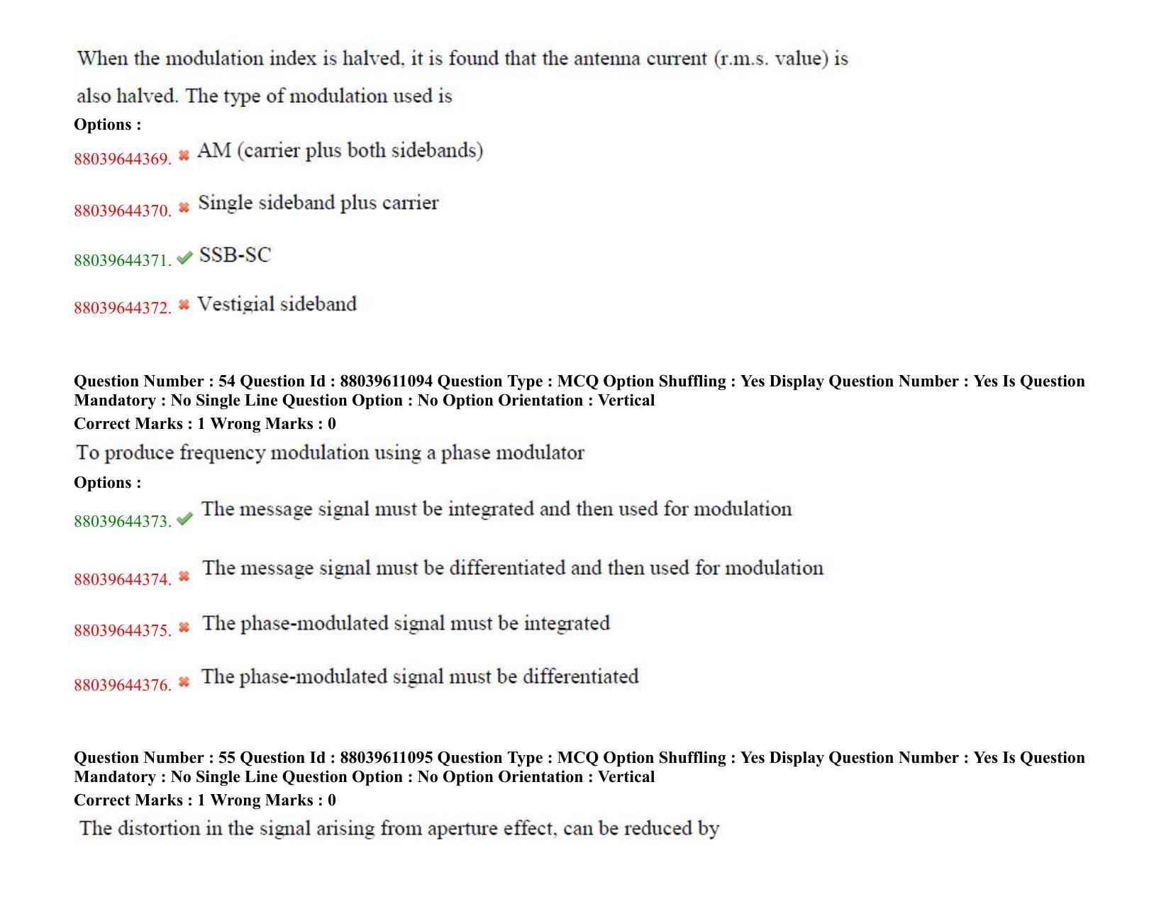 TS PGECET 2020: Electronics and Communication Engineering Question Papers - Page 32