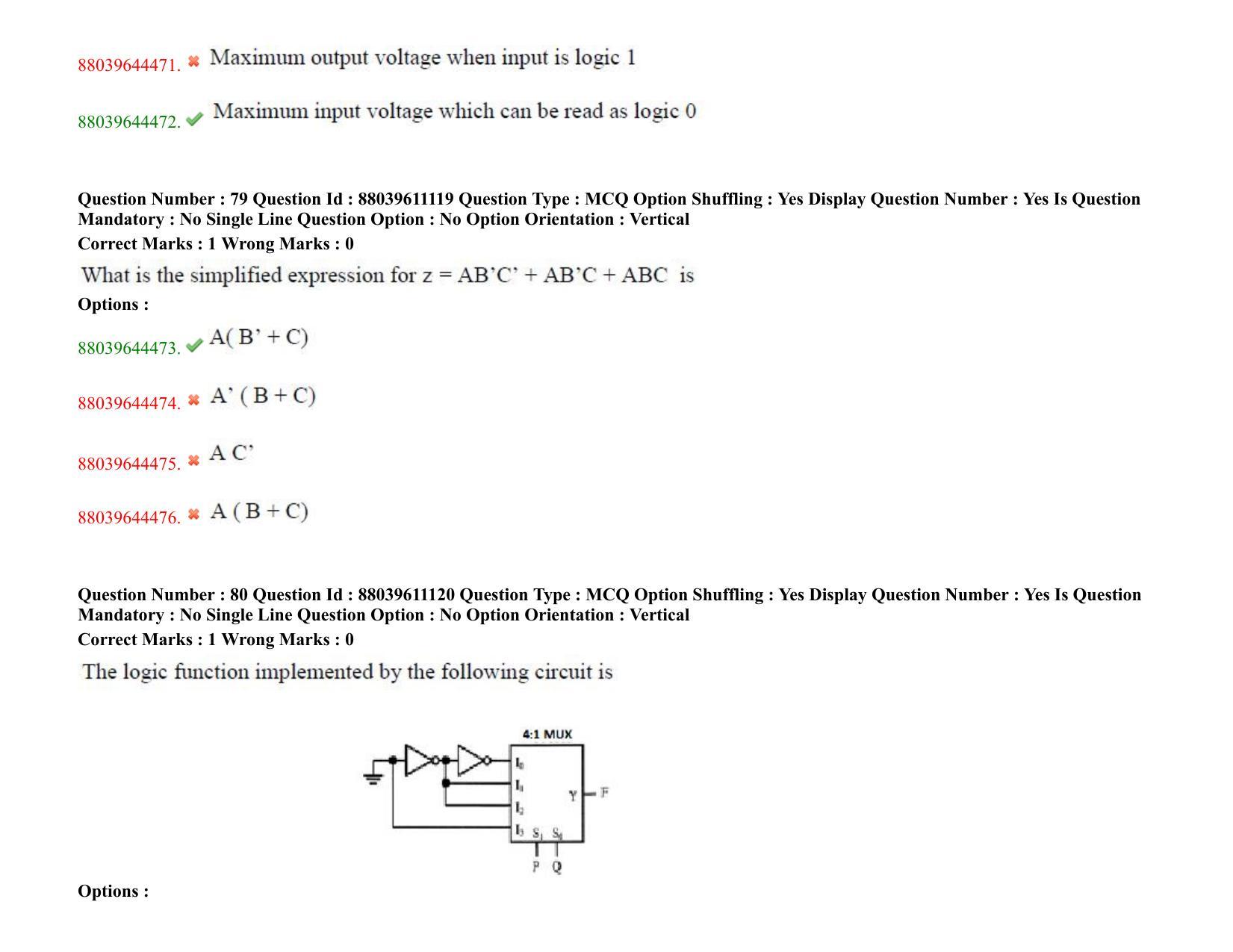TS PGECET 2020: Electronics and Communication Engineering Question Papers - Page 46