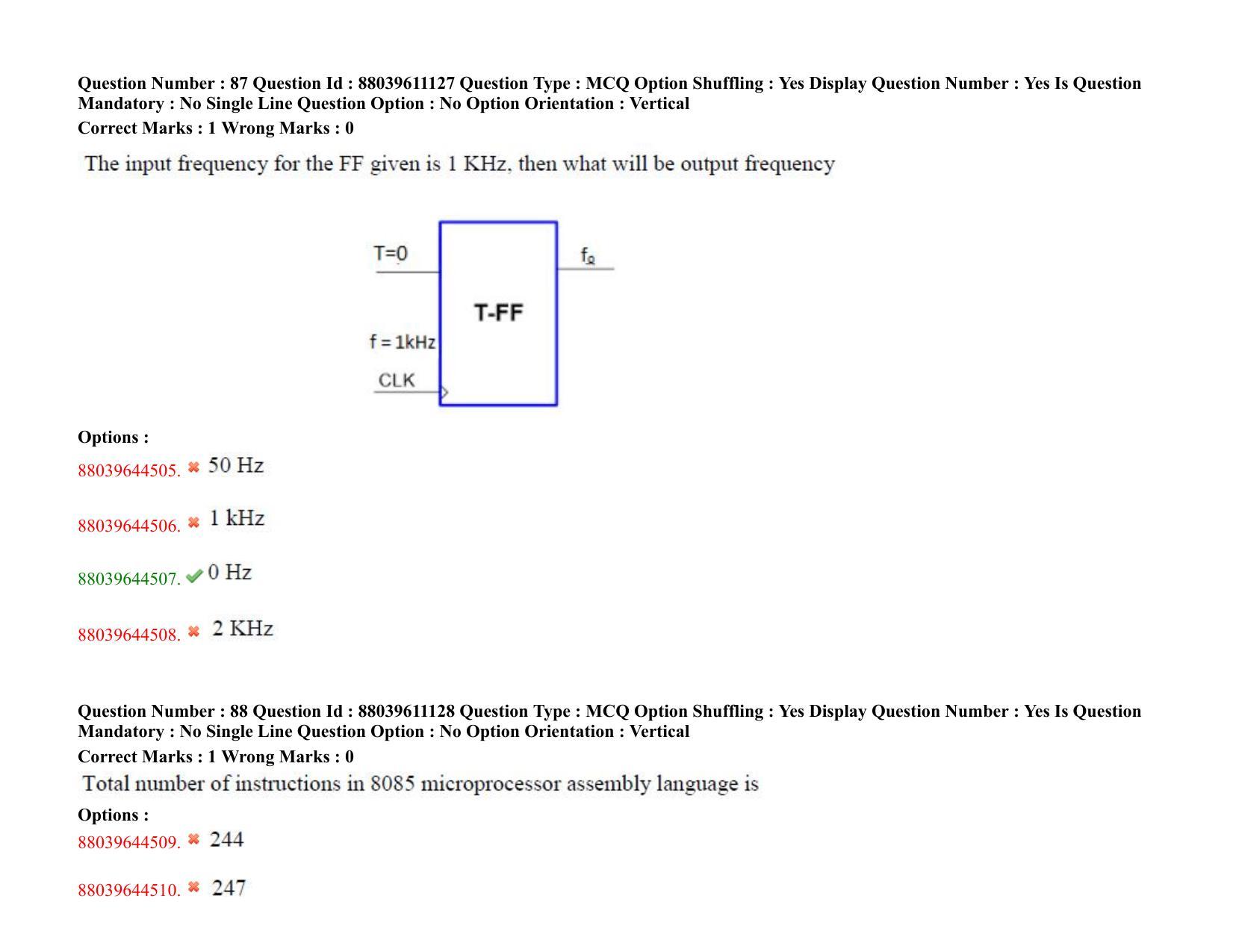 TS PGECET 2020: Electronics and Communication Engineering Question Papers - Page 51