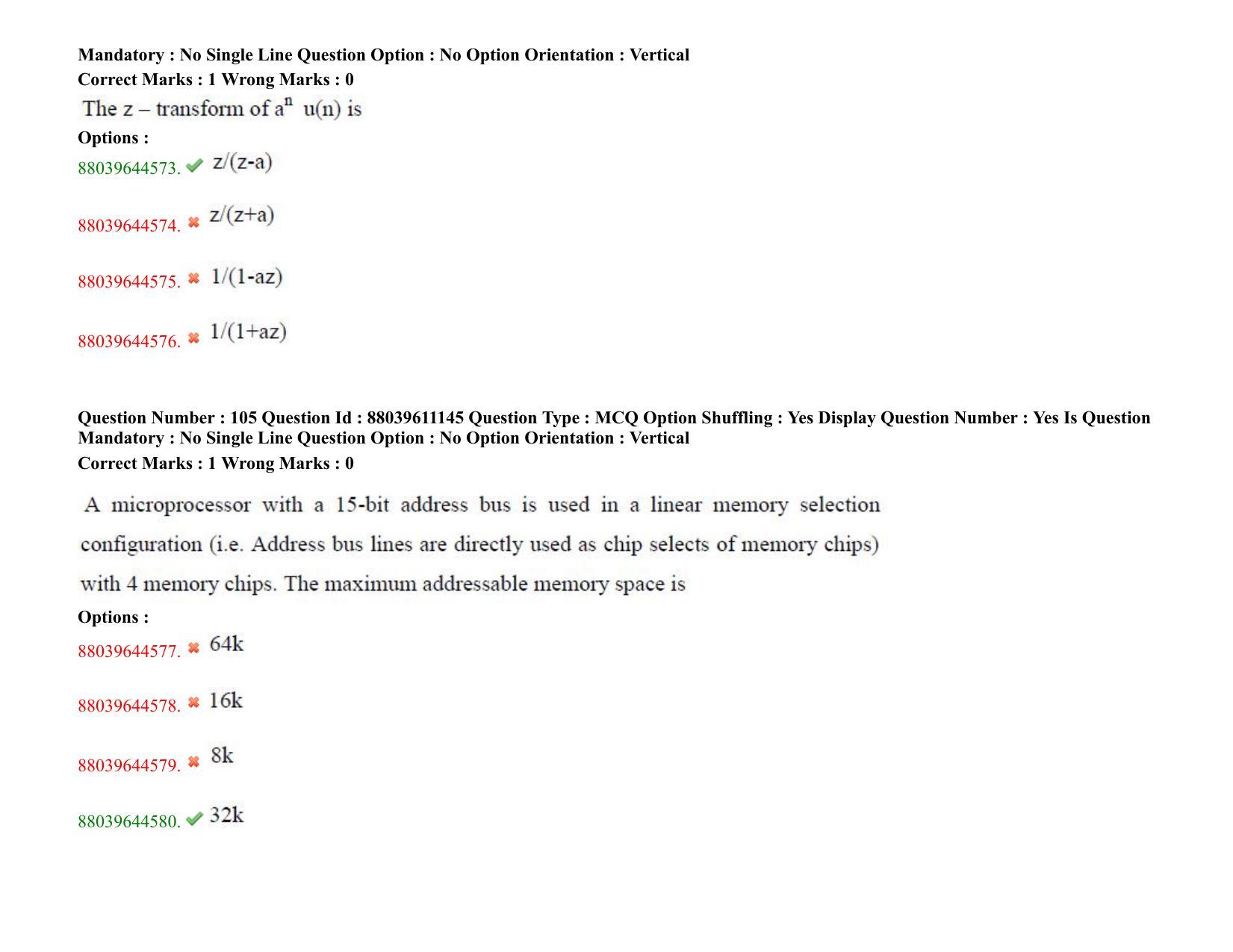 TS PGECET 2020: Electronics and Communication Engineering Question Papers - Page 61