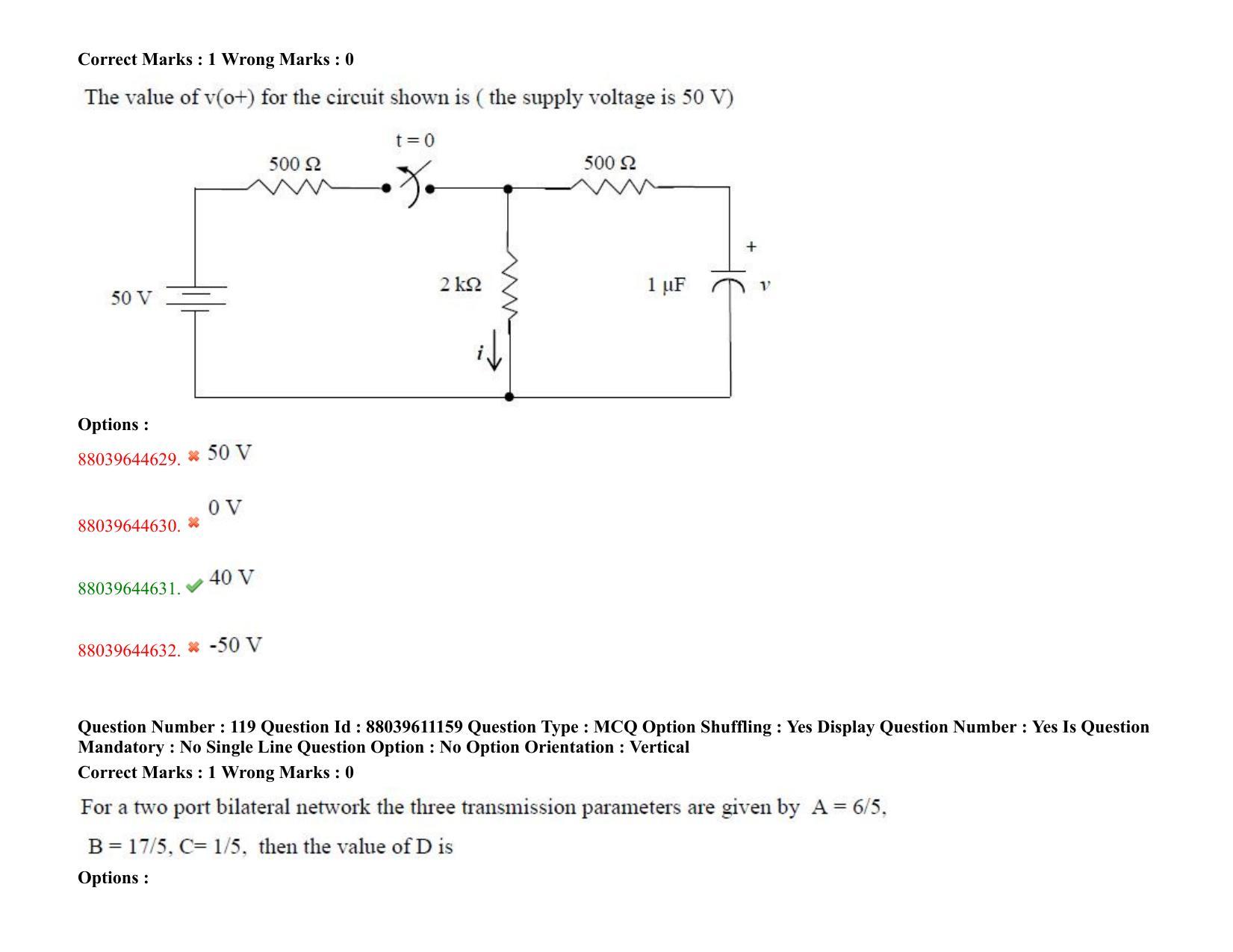 TS PGECET 2020: Electronics and Communication Engineering Question Papers - Page 70