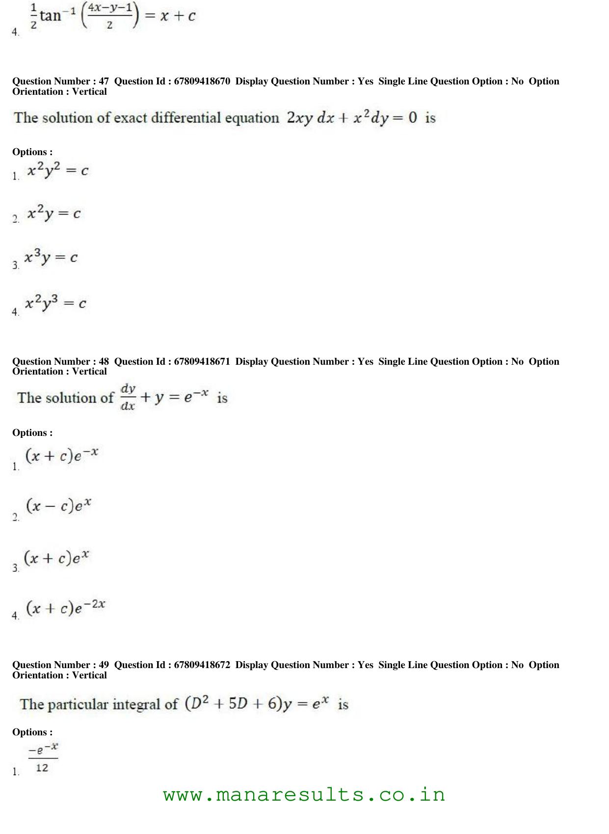 AP ECET 2018 - Mining Engineering Old Previous Question Papers - Page 18