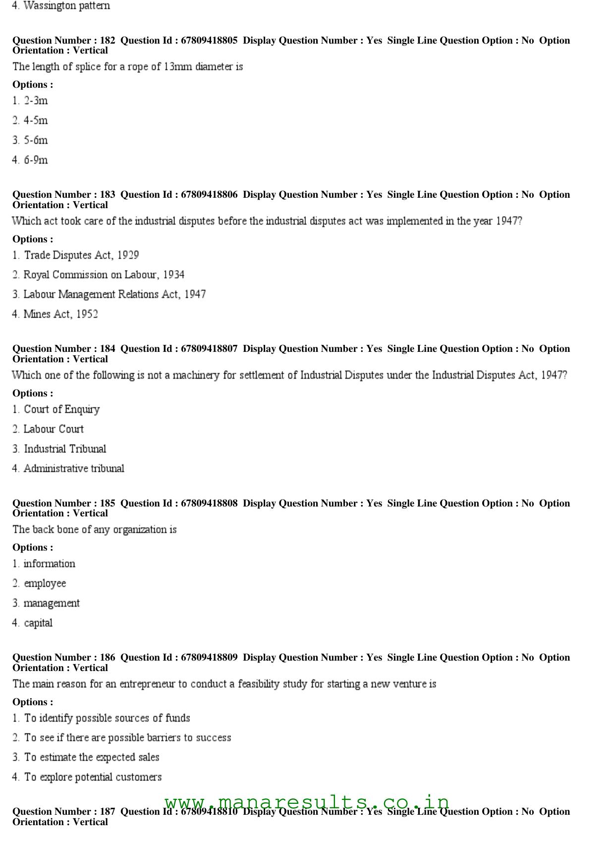 AP ECET 2018 - Mining Engineering Old Previous Question Papers - Page 54